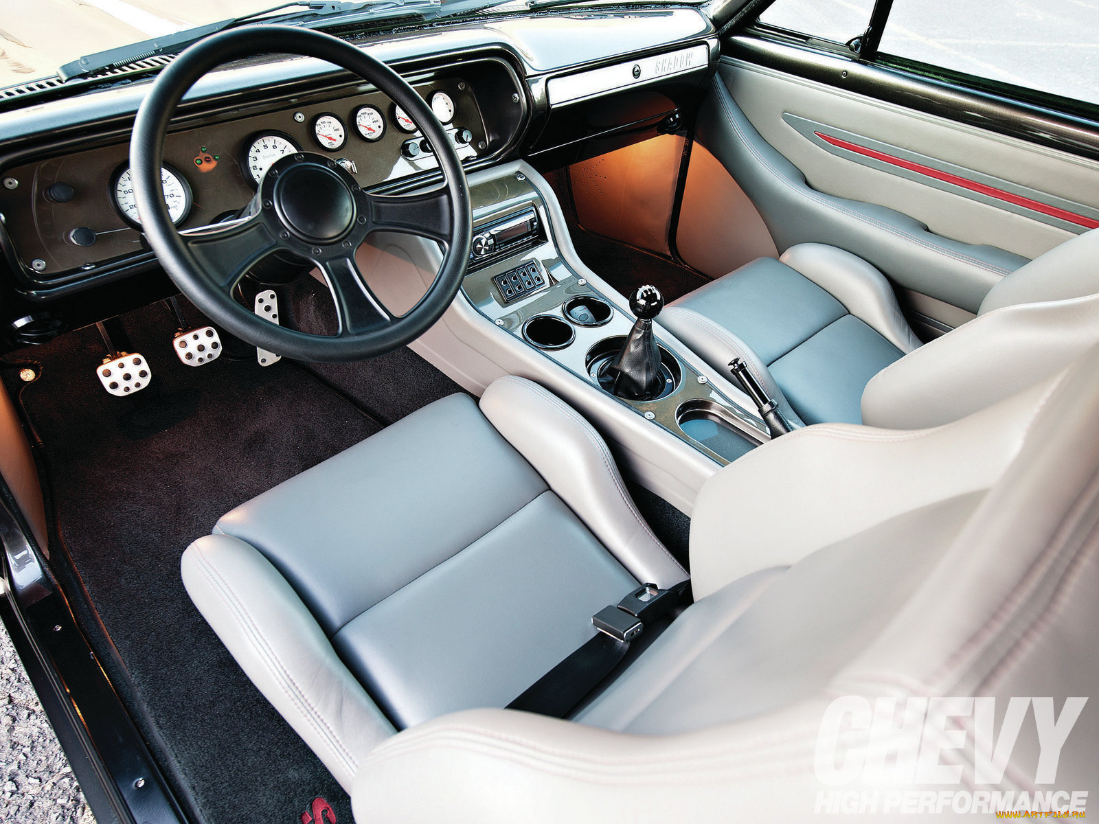 1965, chevy, malibu, автомобили, интерьеры