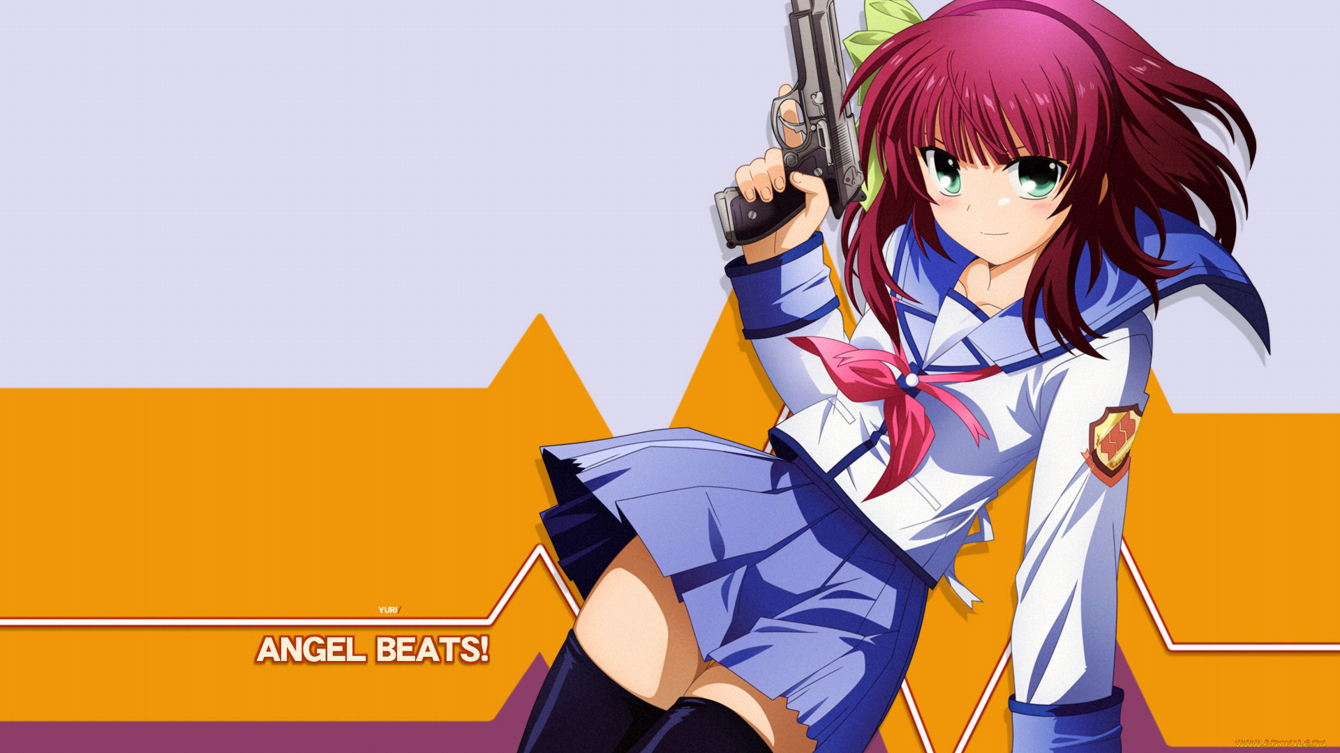 аниме, angel, beats