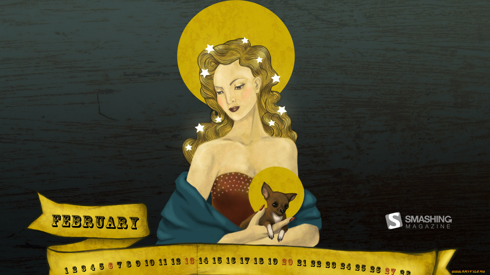 календари, рисованные, векторная, графика