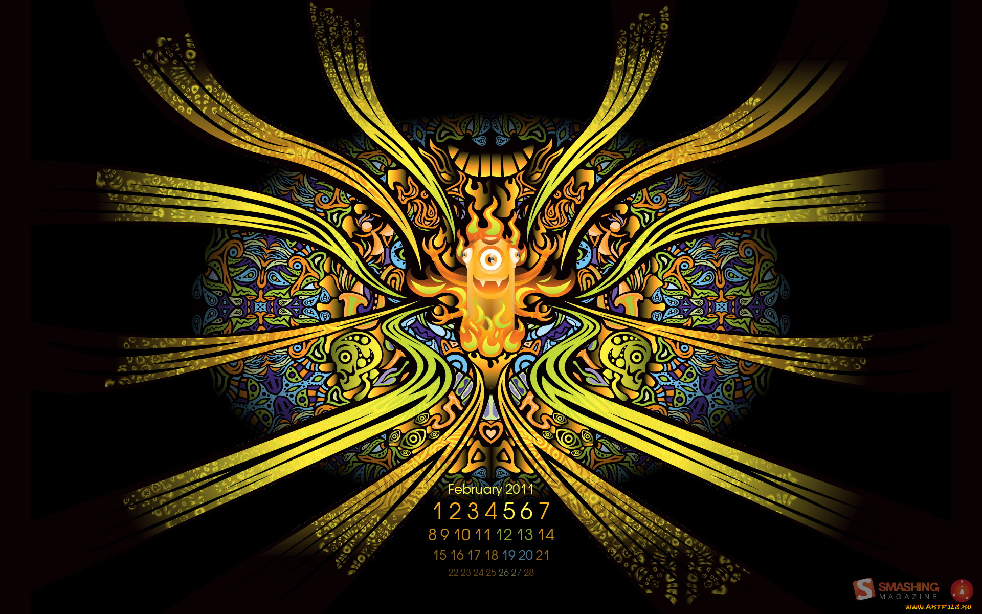 календари, 3д, графика