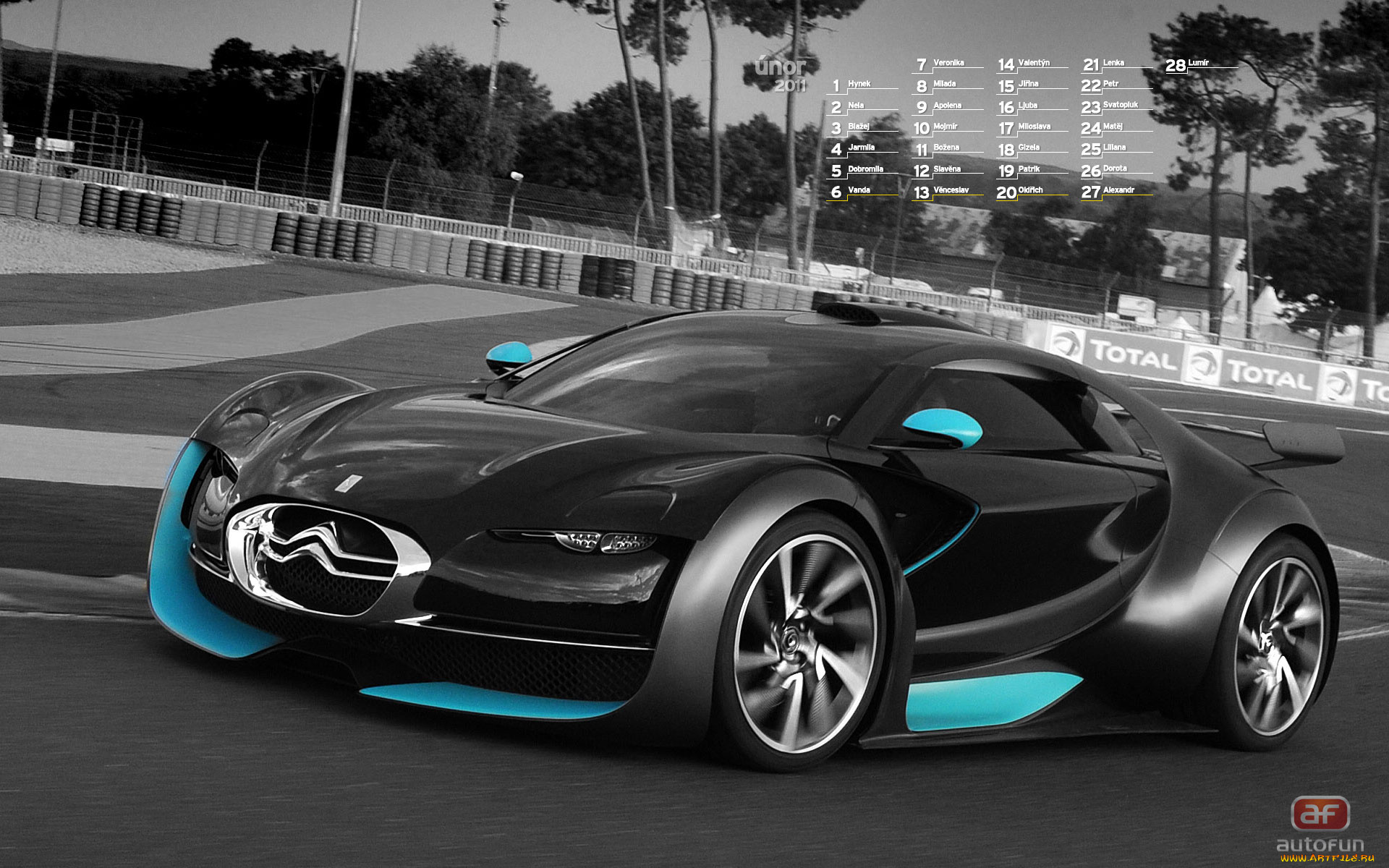 календари, автомобили