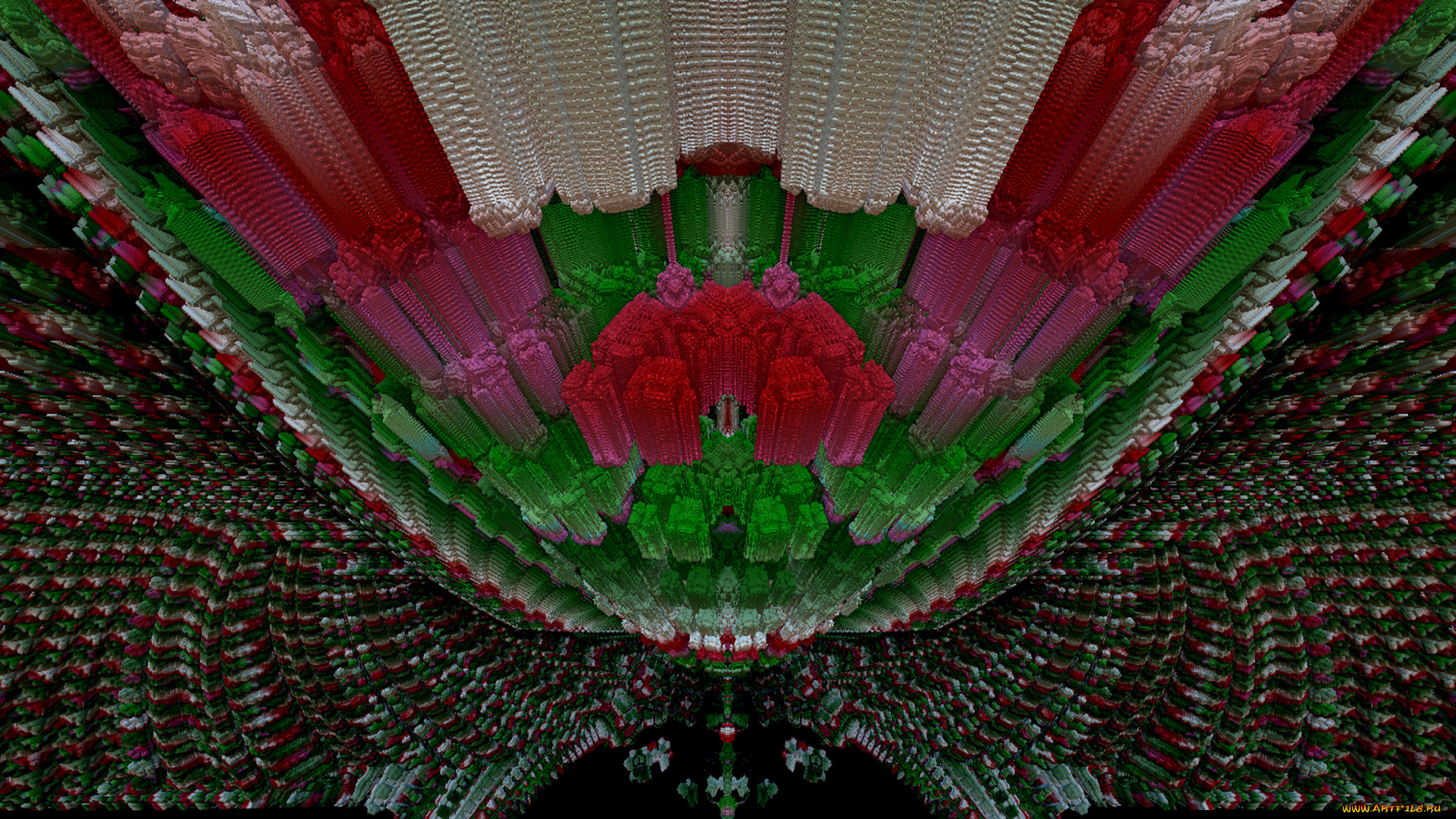 3д, графика, fractal, фракталы, узор