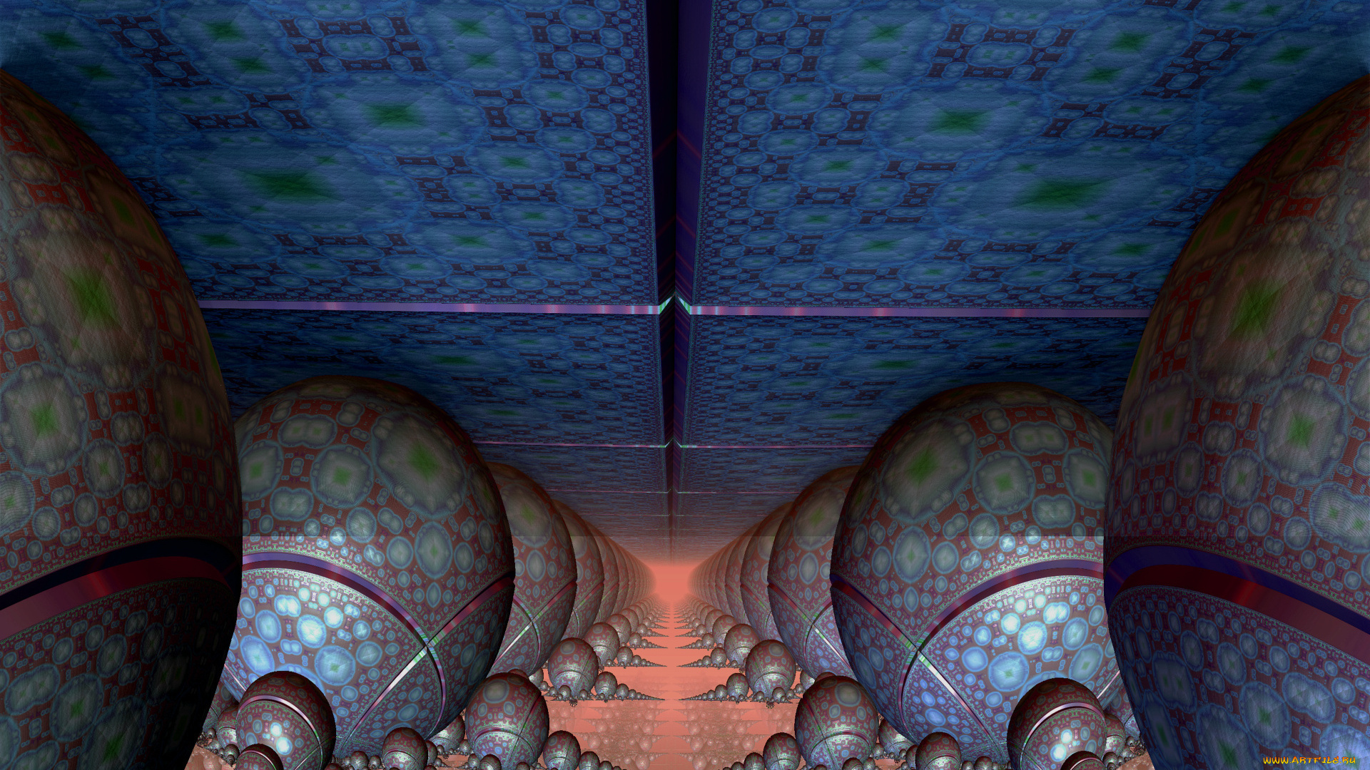 3д, графика, fractal, фракталы, узор, фон