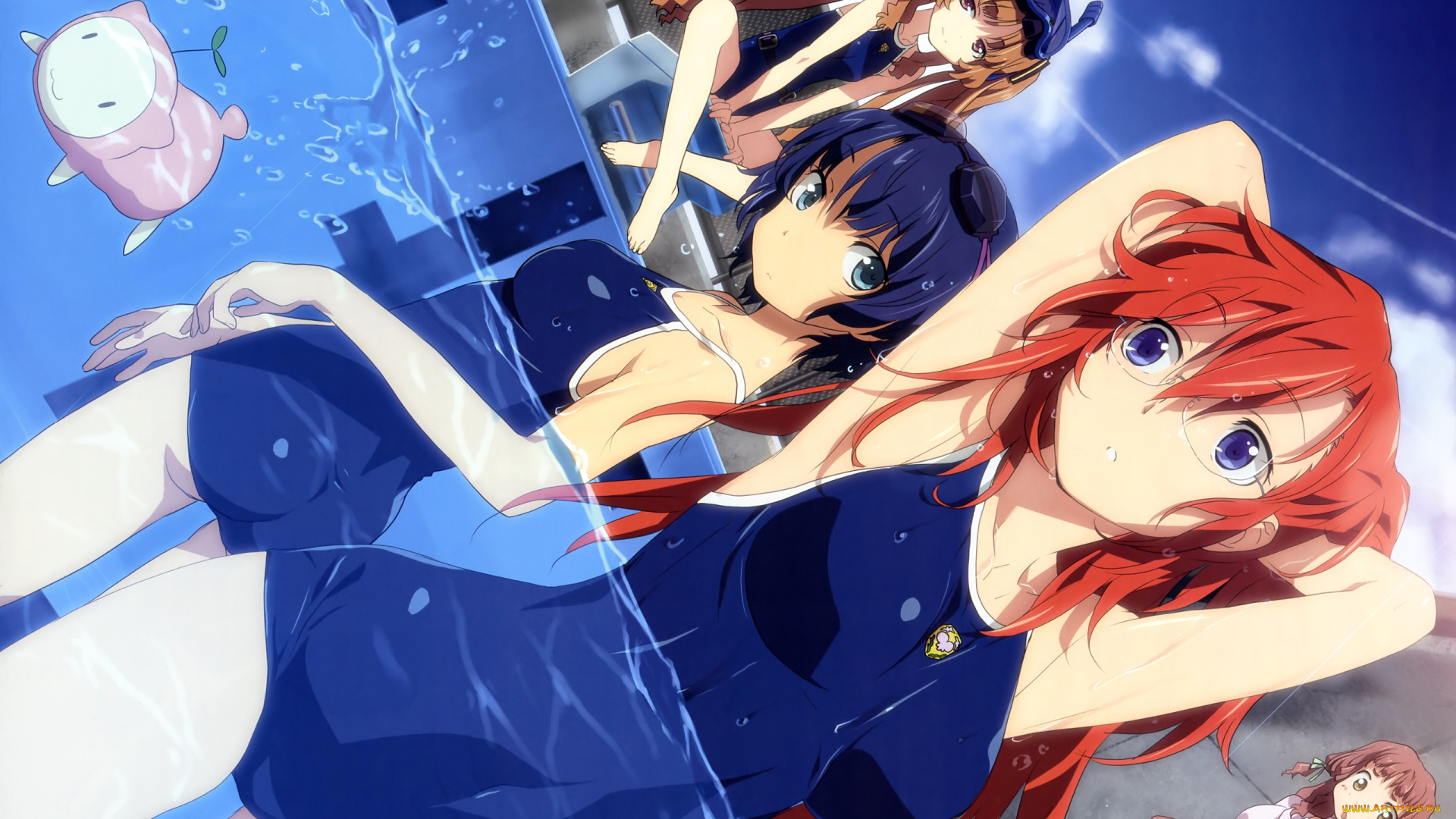 ano, natsu, de, matteru, аниме, waiting, in, the, summer