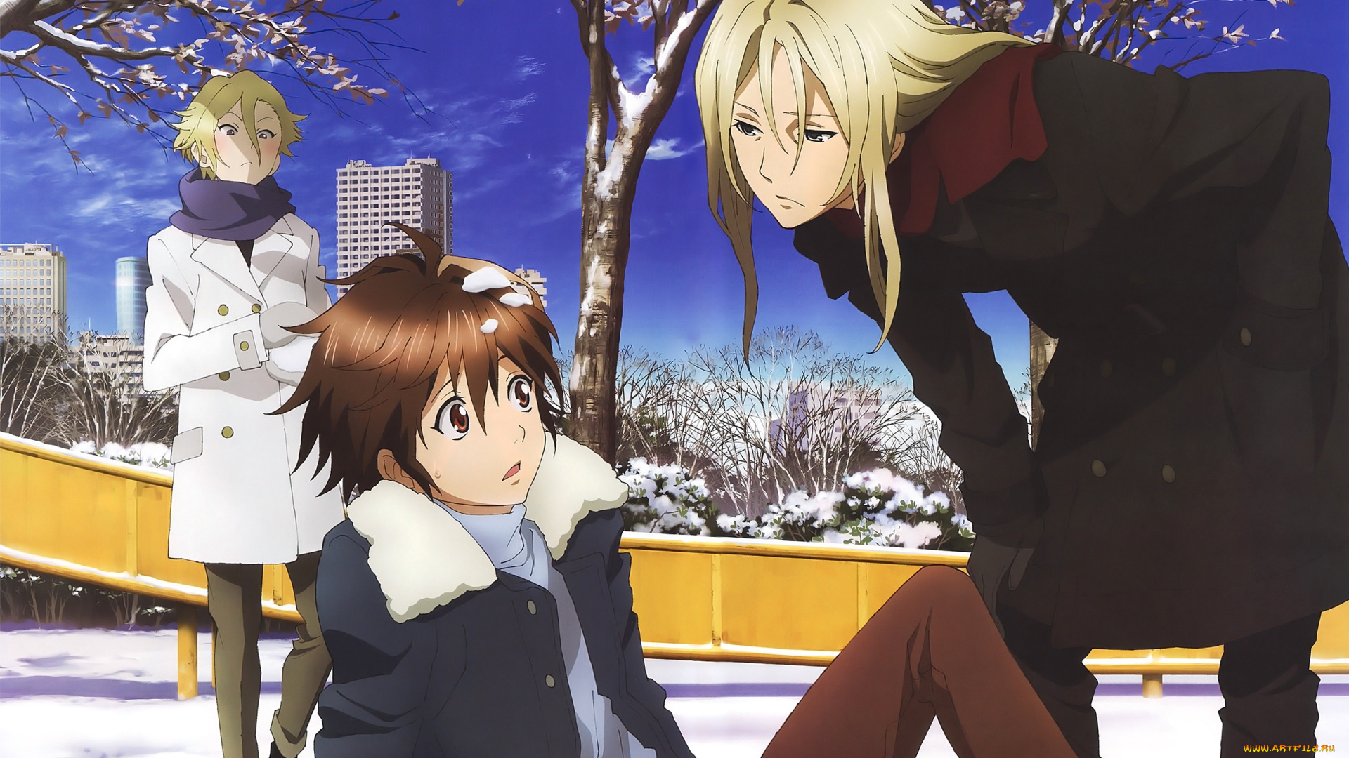 guilty, crown, аниме, сю, дэрил, гай, корона, грешника