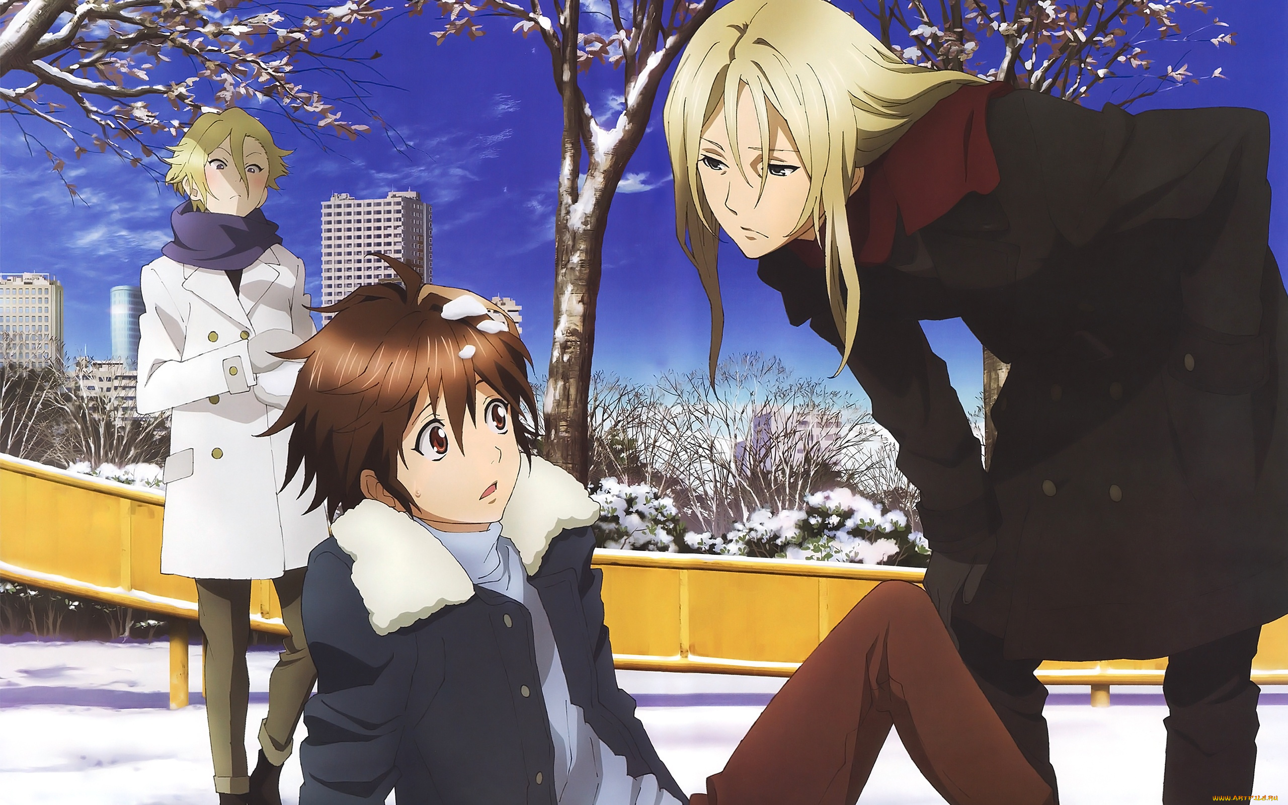 guilty, crown, аниме, сю, дэрил, гай, корона, грешника