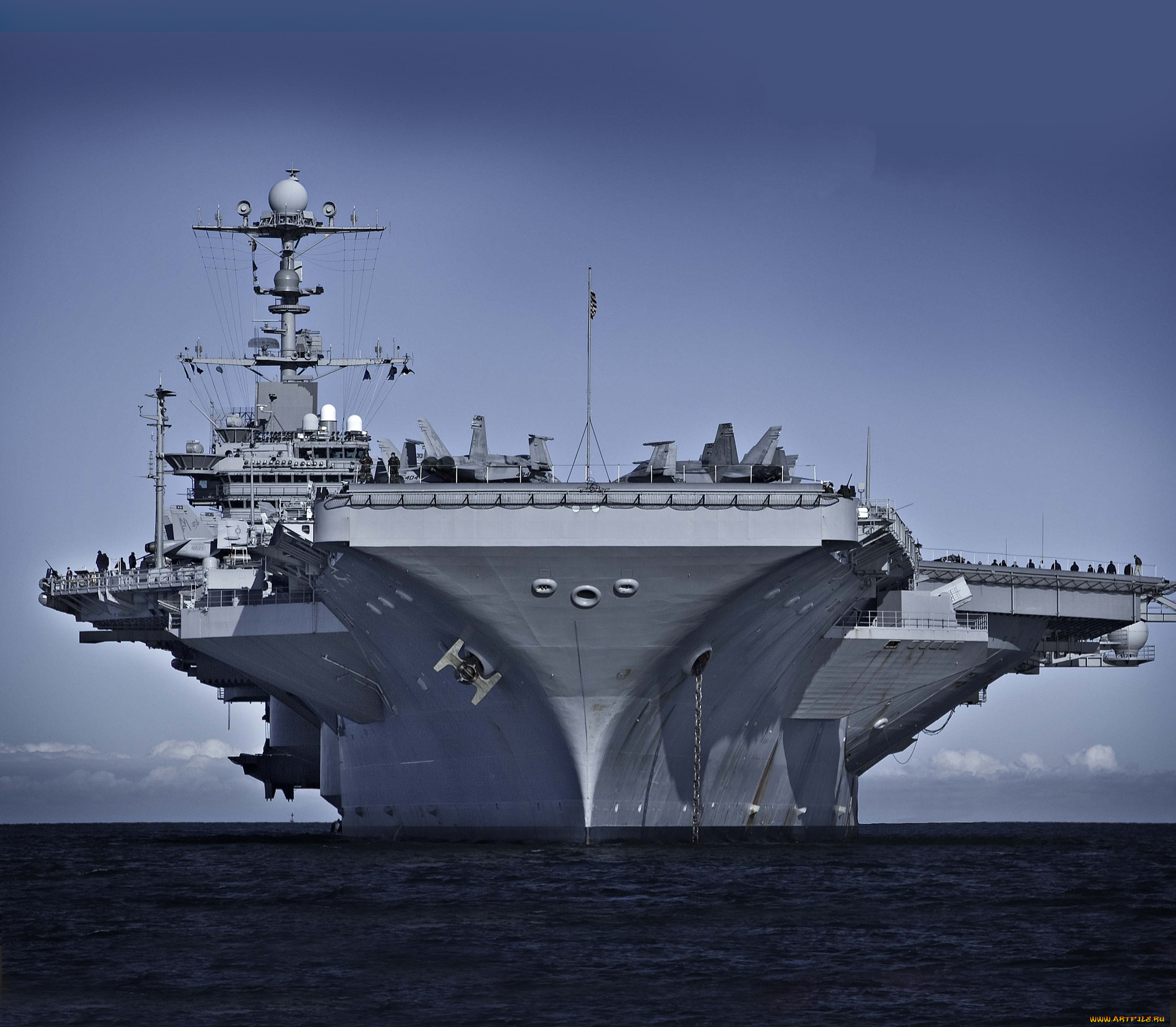 uss, george, washington, aircraft, carrier, корабли, авианосцы, вертолётоносцы, океан, авианосец, поход