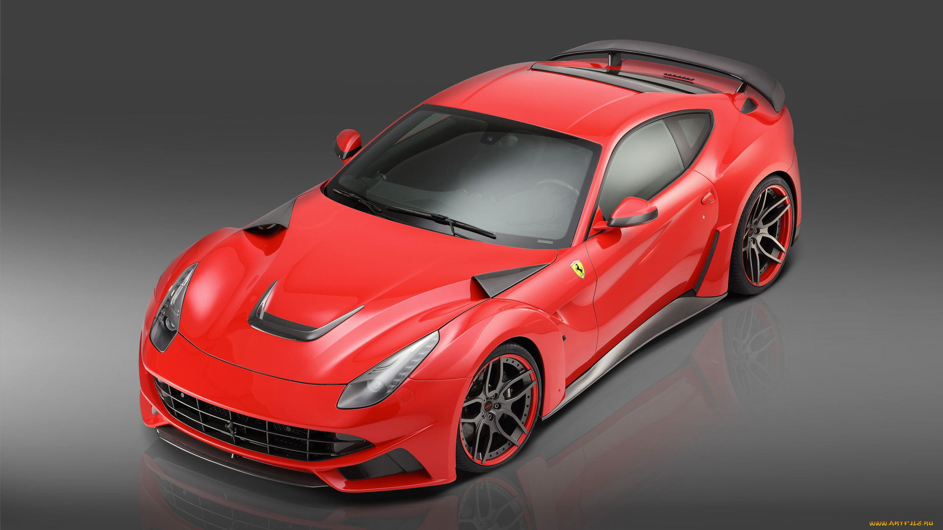 2013, ferrari, f12, berlinetta, , , novitec, автомобили, ferrari, тюнинг, novitec, berlinetta, f12, красный