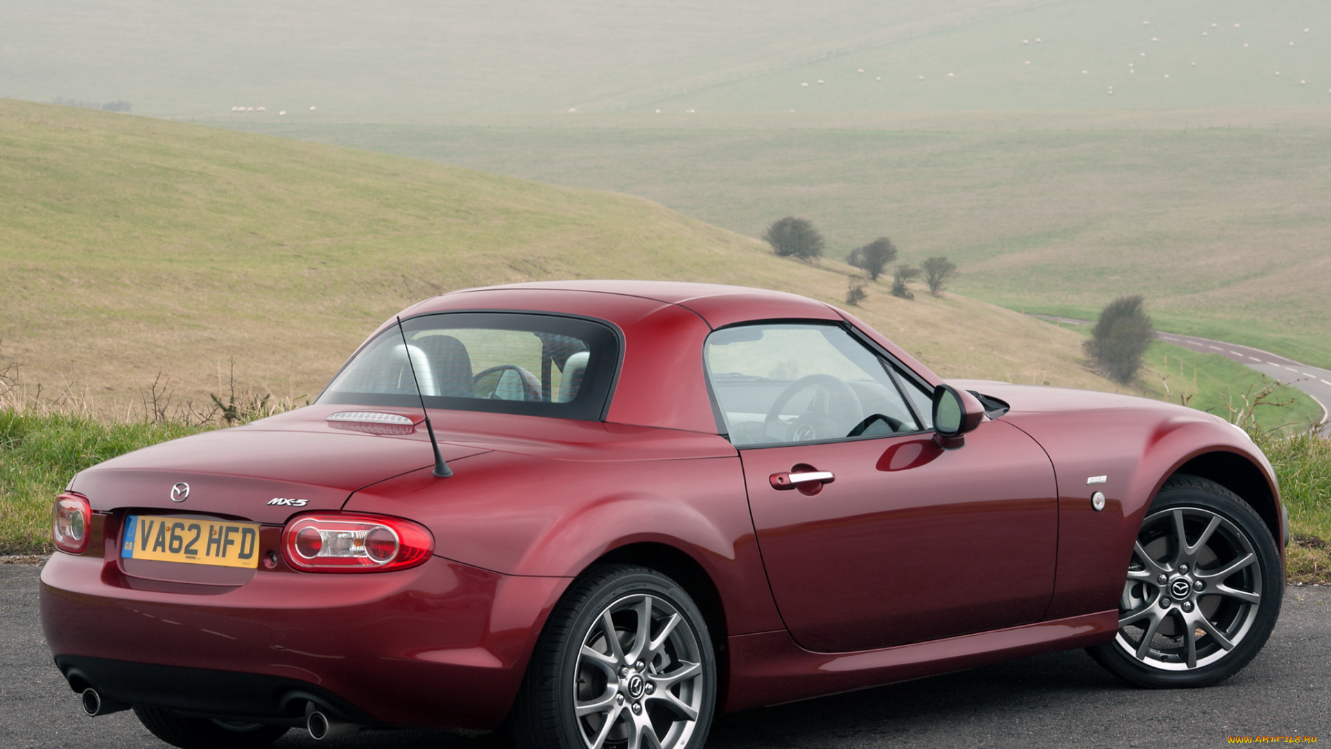 автомобили, mazda, красны, 2013, nc2, venture, roadster-coupe, mx-5