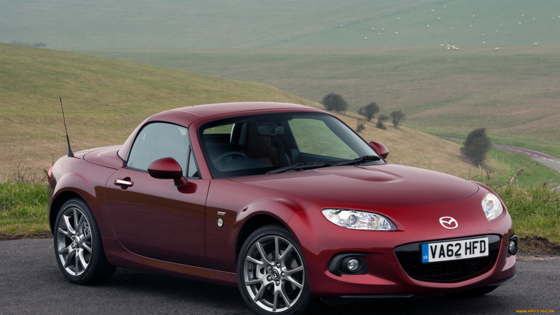 автомобили, mazda, venture, mx-5, roadster-coupe, красный, 2013, nc2