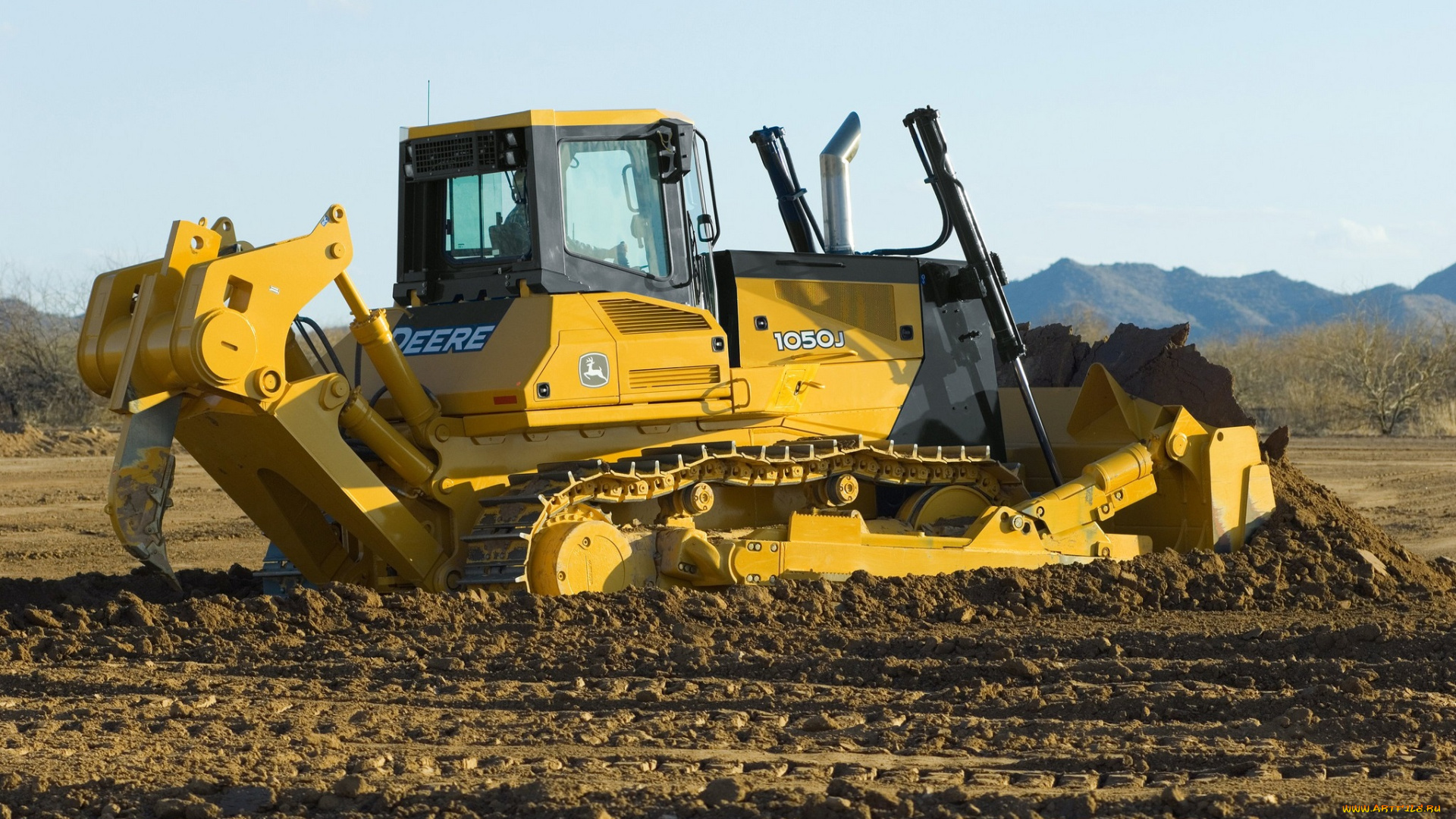 deere, 1050j, bulldozer, техника, бульдозеры, мощь, ковш, бульдозер