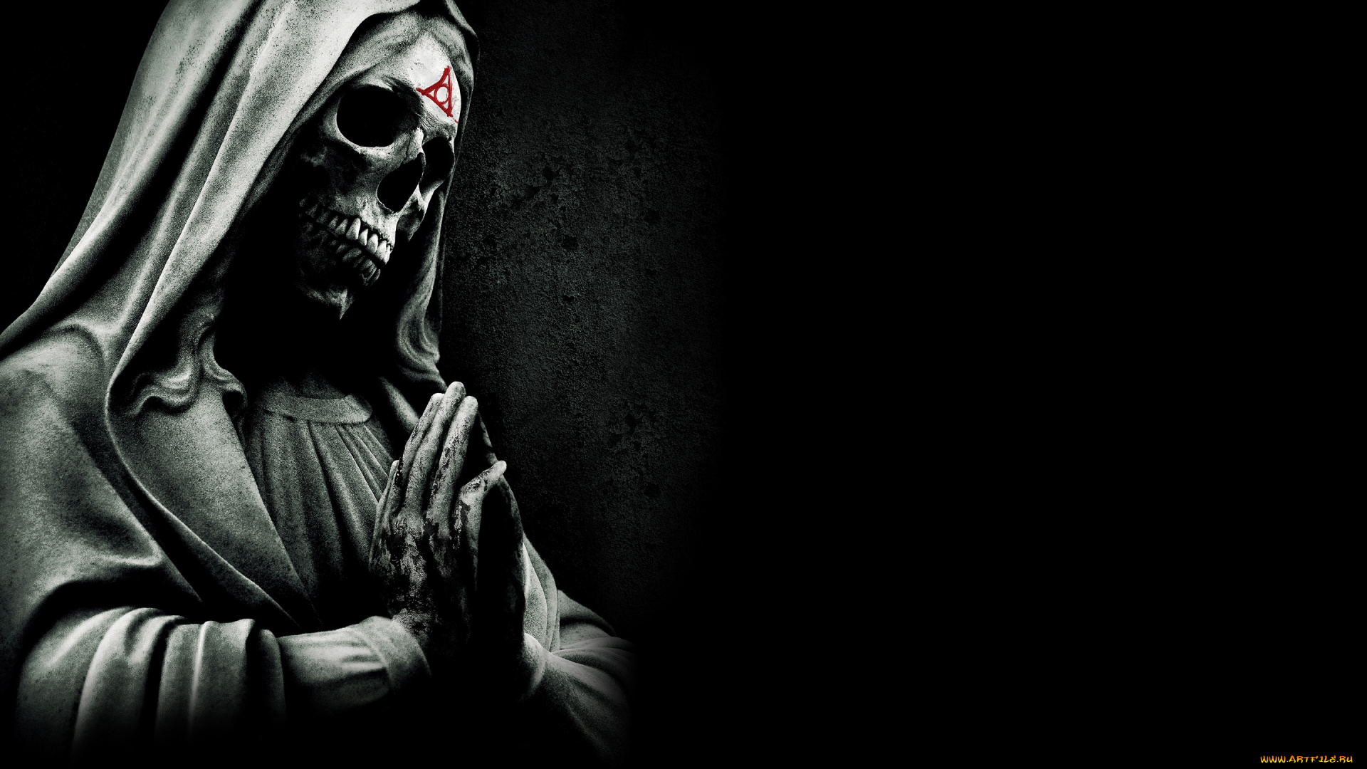 паранормальное, явление, метка, дьявола, кино, фильмы, -unknown, , другое, скелет, череп, монах, paranormal, activity, the, marked, ones, метка, дьявола, паранормальное, явление