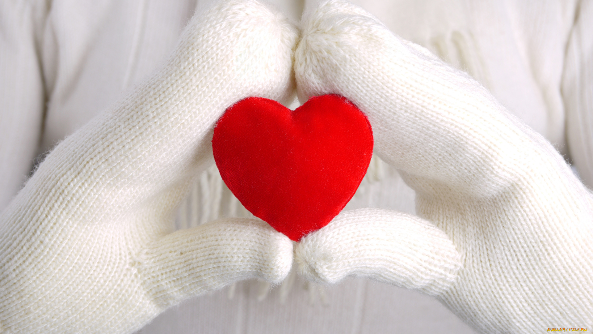 праздничные, день, святого, валентина, , сердечки, , любовь, сердечко, варежки