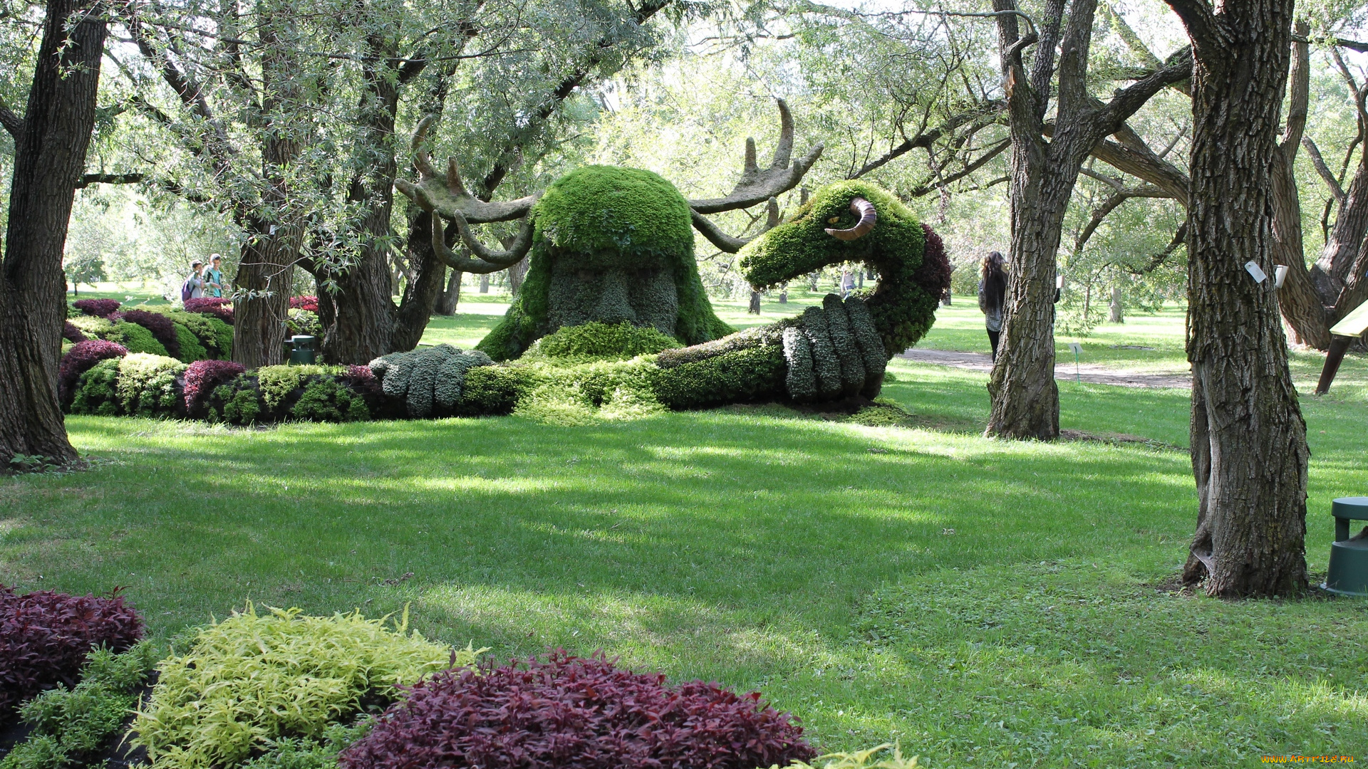 природа, парк, выставка, ботанический, сад, квебек, монреаль, калифорния