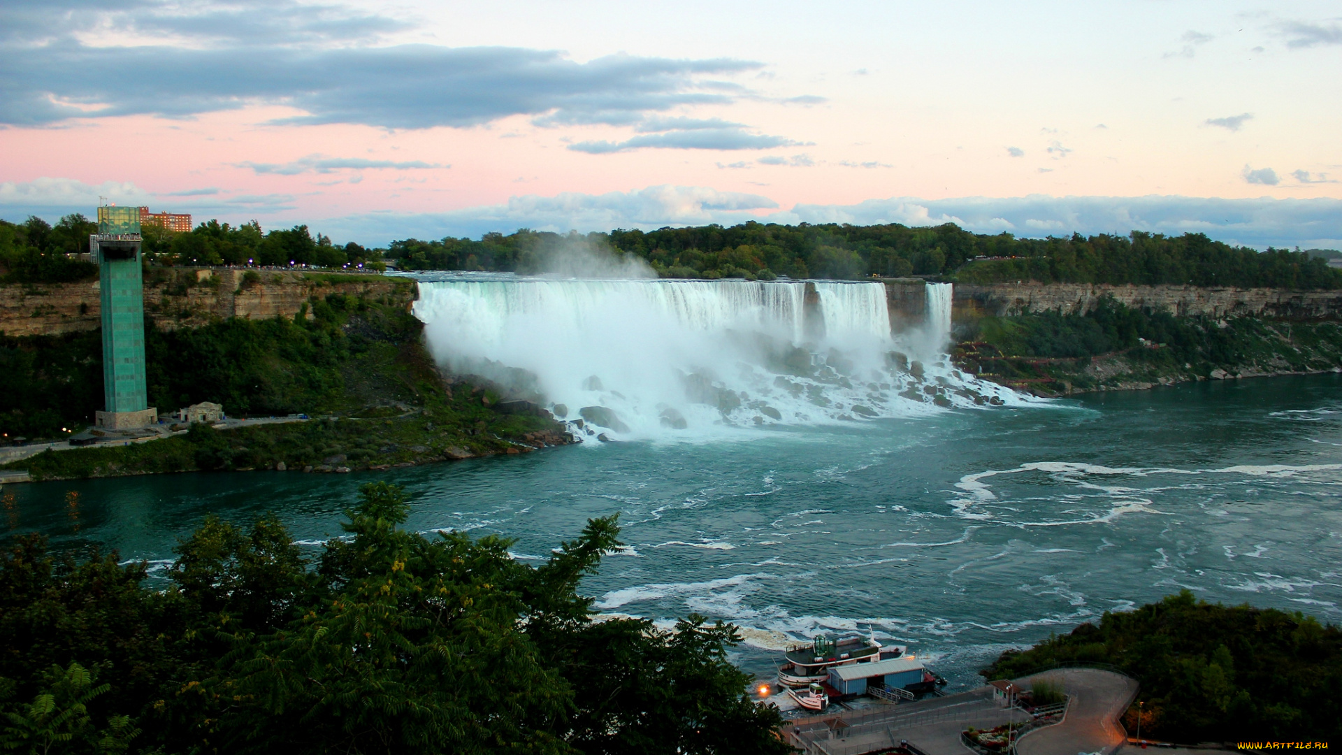 природа, водопады, ниагара