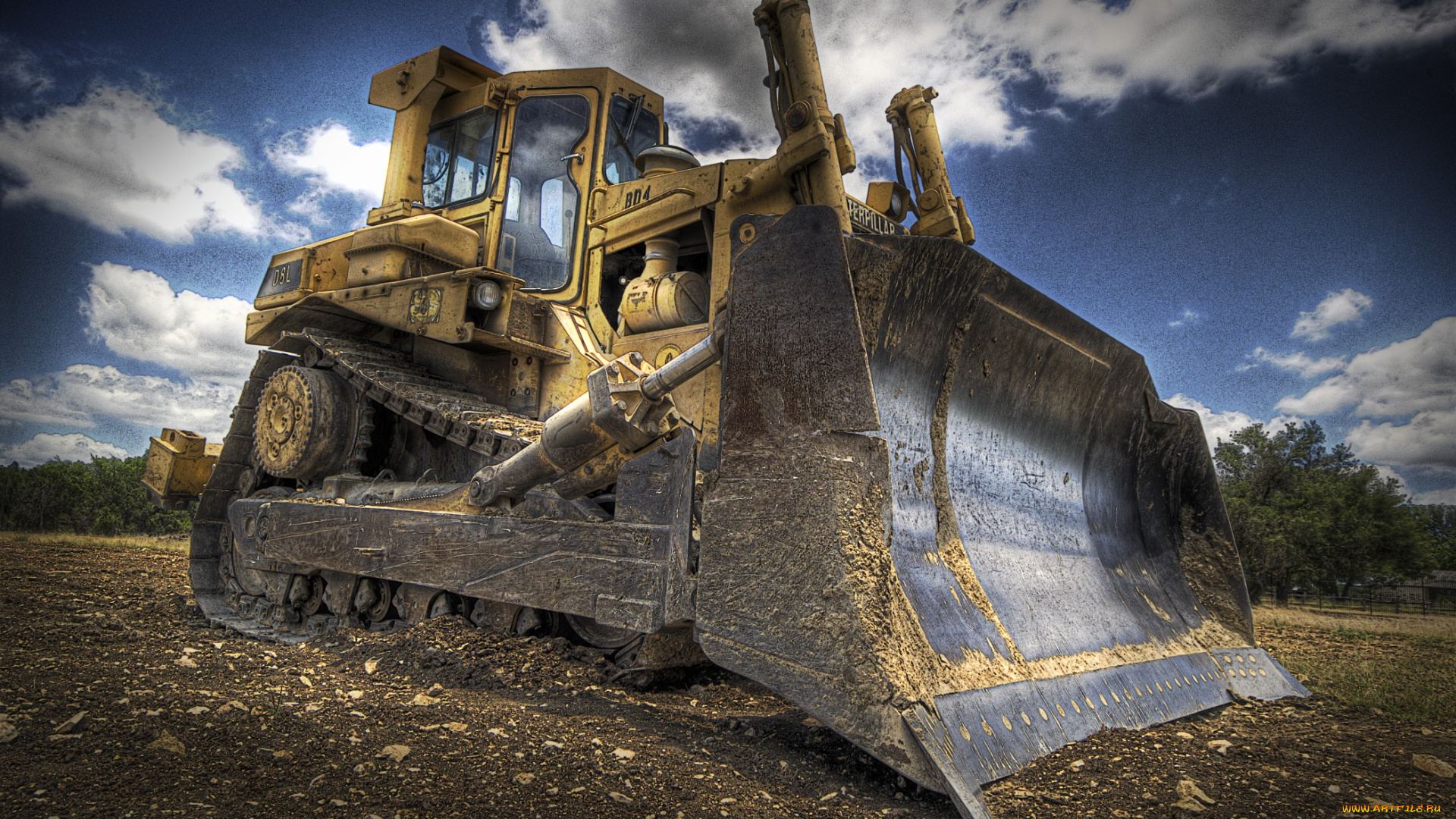 техника, бульдозеры, мощь, ковш, бульдозер