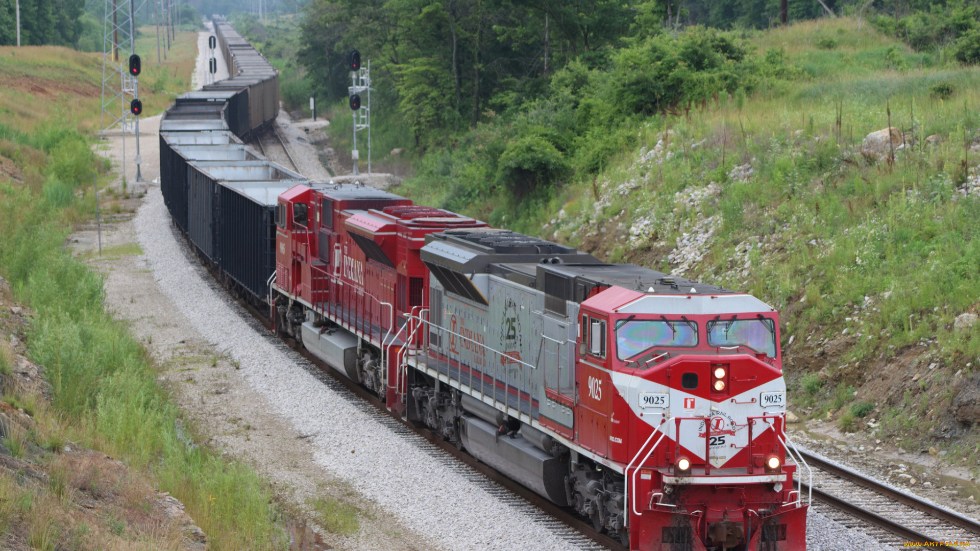 техника, поезда, дорога, железная, локомотив, рельсы