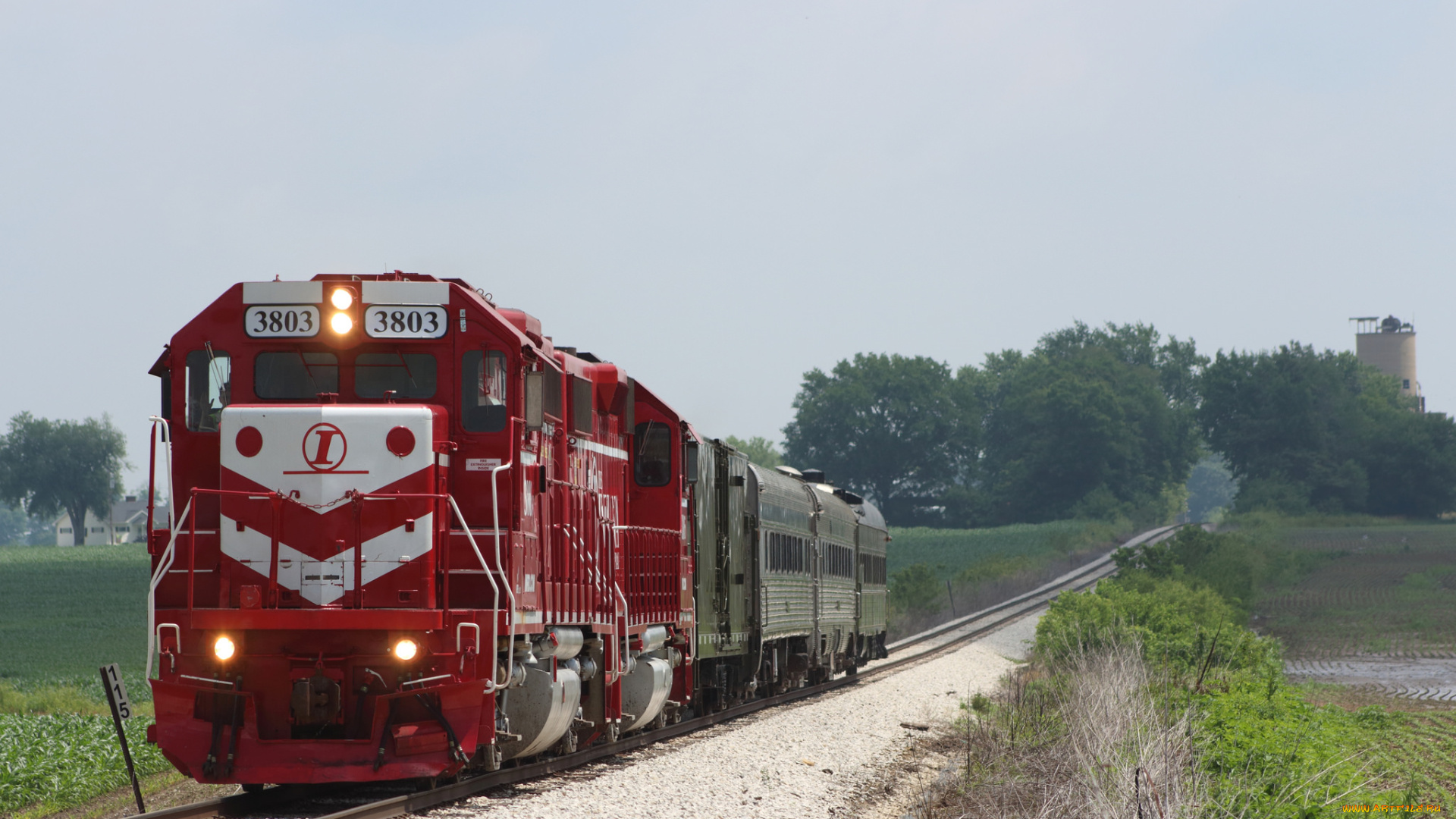 техника, поезда, локомотив, рельсы, железная, дорога