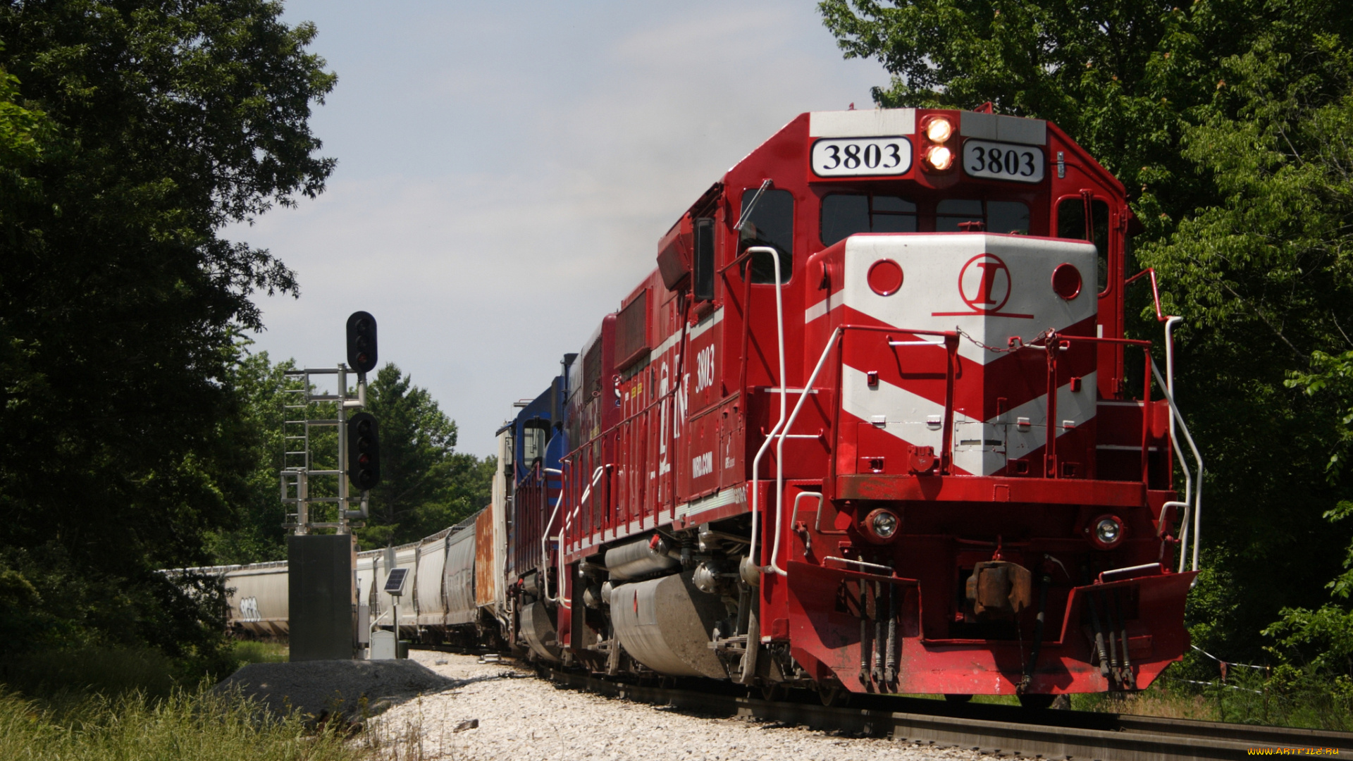 техника, поезда, рельсы, железная, дорога, локомотив