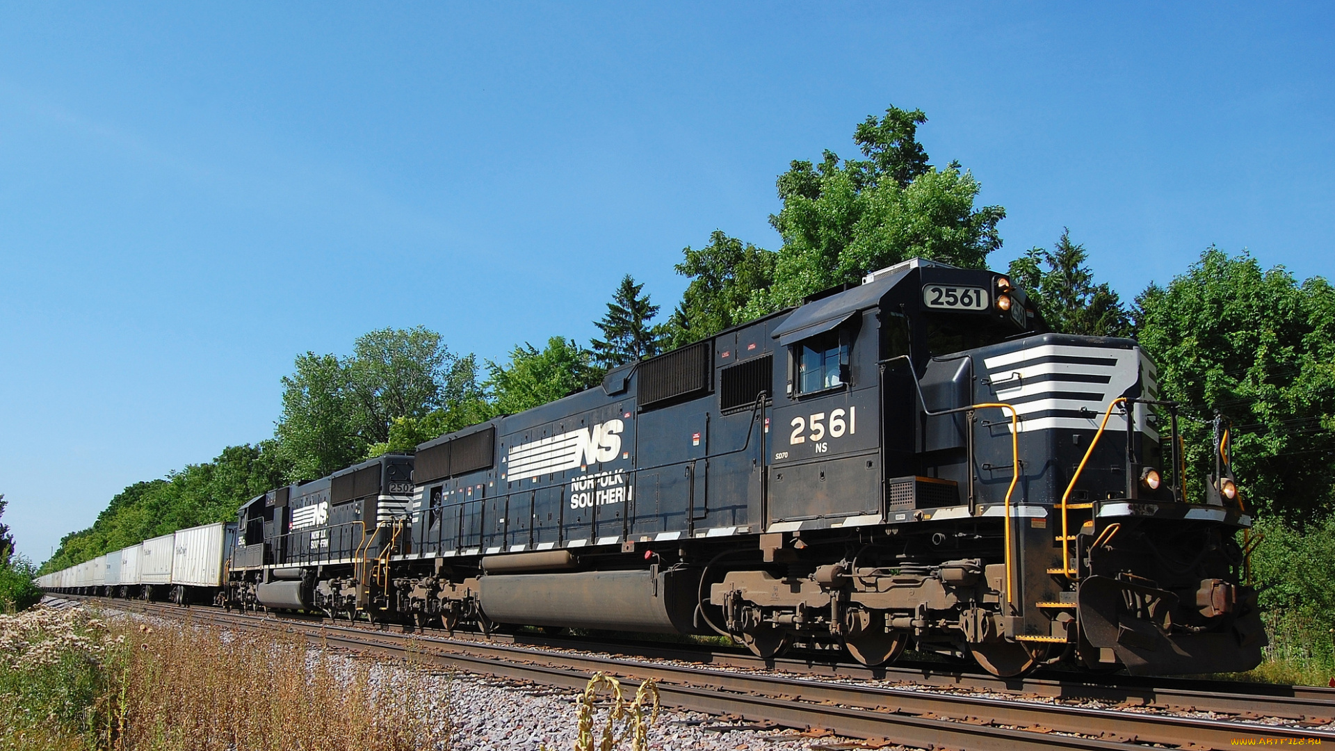 техника, поезда, состав, локомотив, рельсы, железная, дорога