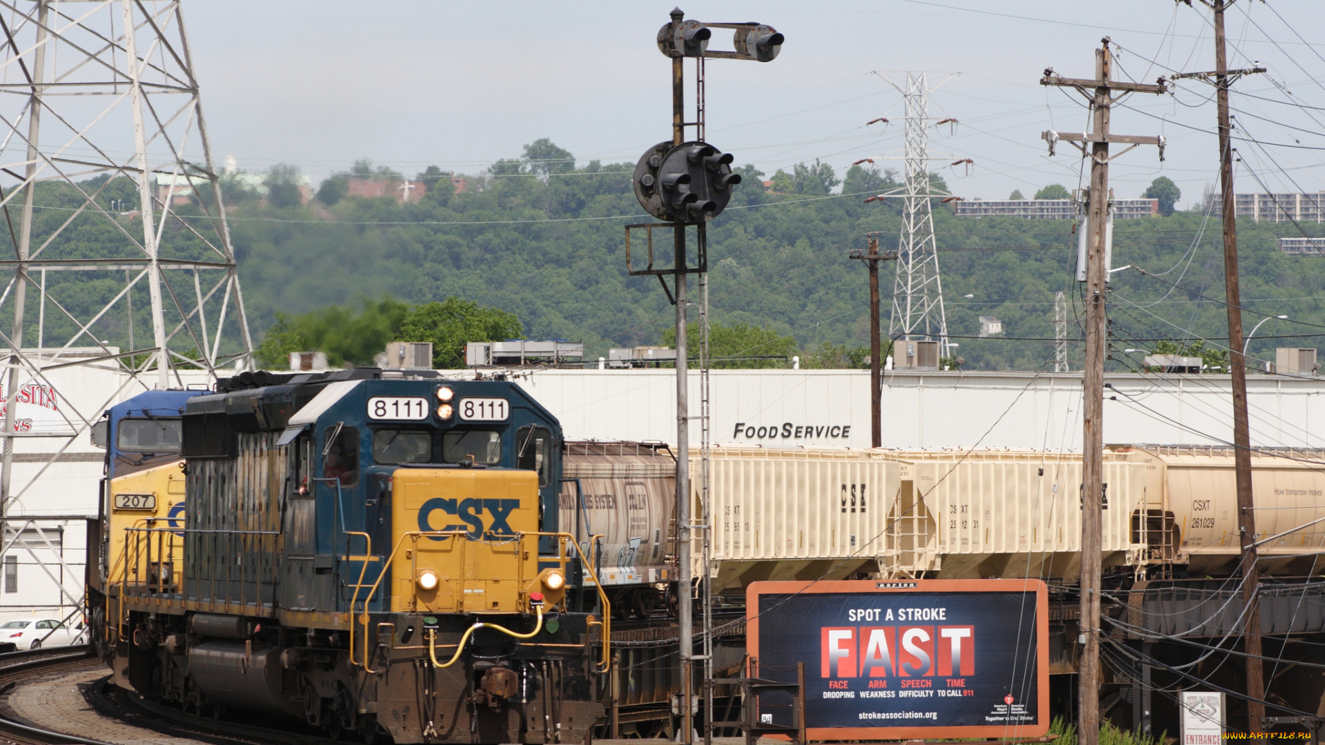 техника, поезда, железная, локомотив, рельсы, дорога