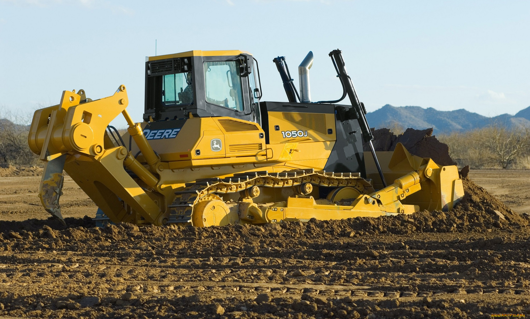 deere, 1050j, bulldozer, техника, бульдозеры, мощь, ковш, бульдозер