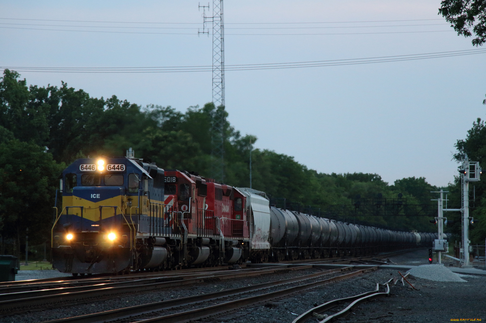 техника, поезда, железная, локомотив, рельсы, дорога