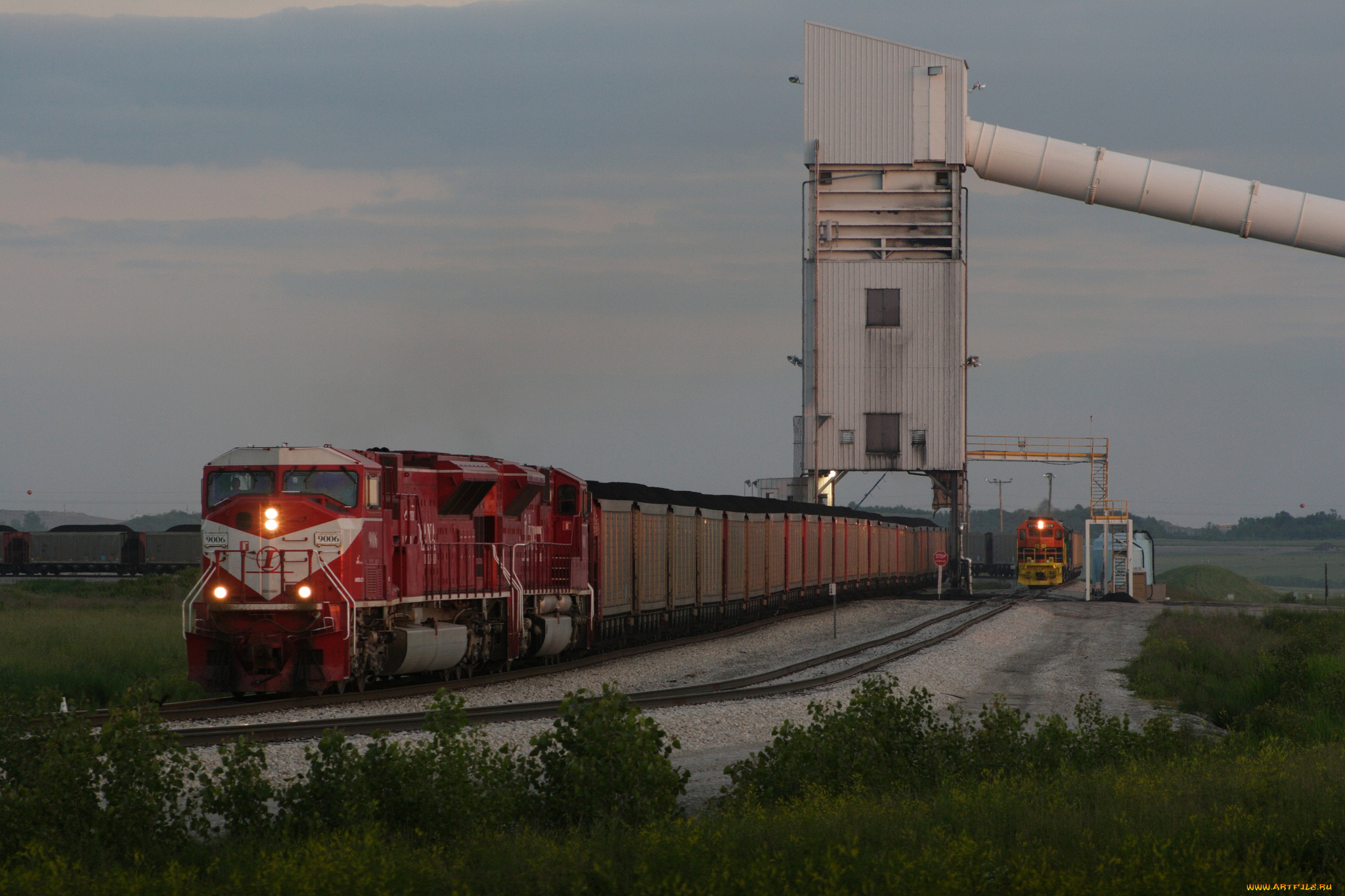 техника, поезда, дорога, железная, локомотив, рельсы