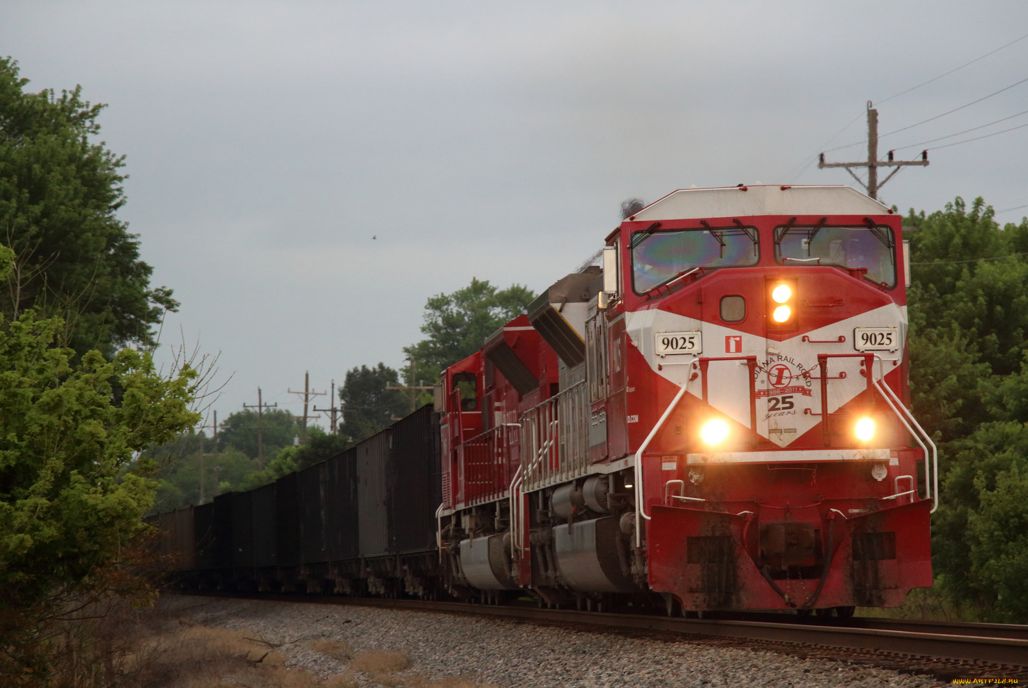 техника, поезда, железная, локомотив, дорога, рельсы