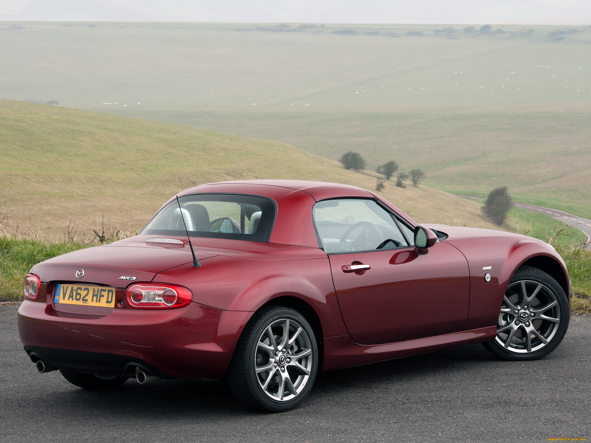 автомобили, mazda, красны, 2013, nc2, venture, roadster-coupe, mx-5