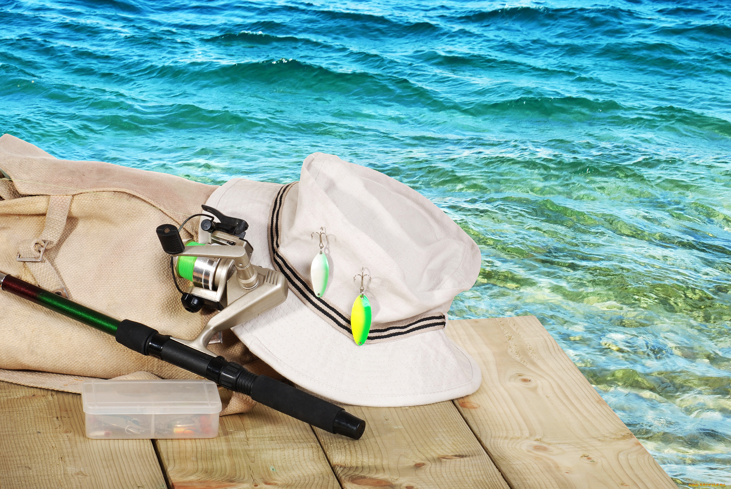 разное, рыбалка, , рыбаки, , улов, , снасти, шляпа