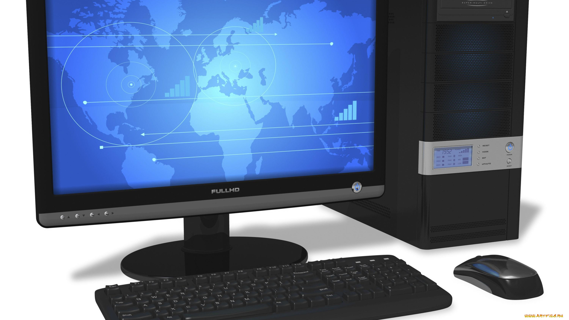 компьютер, компьютеры, мониторы, , ноутбуки, клавиатура, монитор