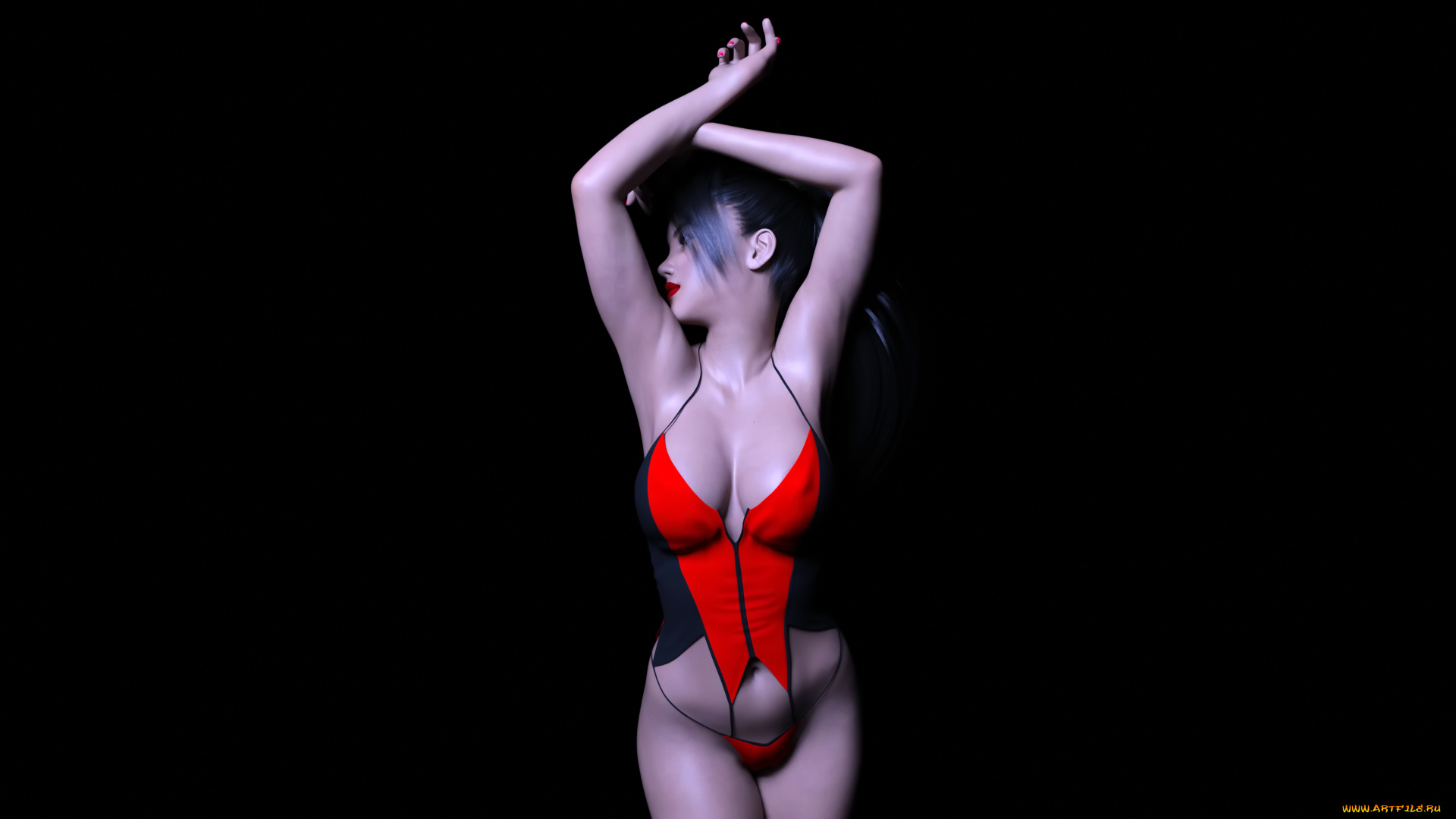 3д, графика, люди, , people, фон, взгляд, девушка