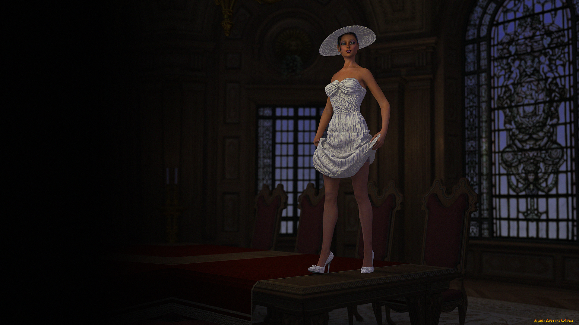 3д, графика, люди, , people, фон, взгляд, девушка