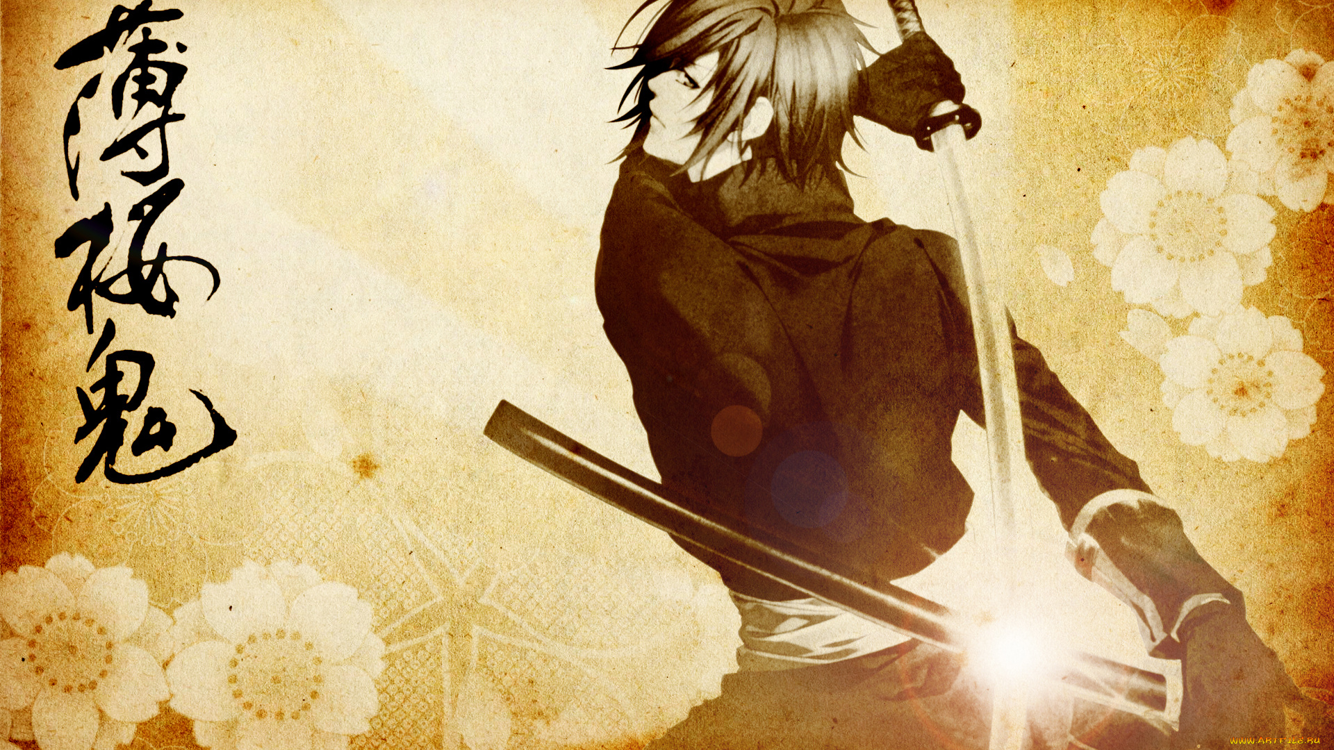 аниме, hakuouki, saitou, hajime