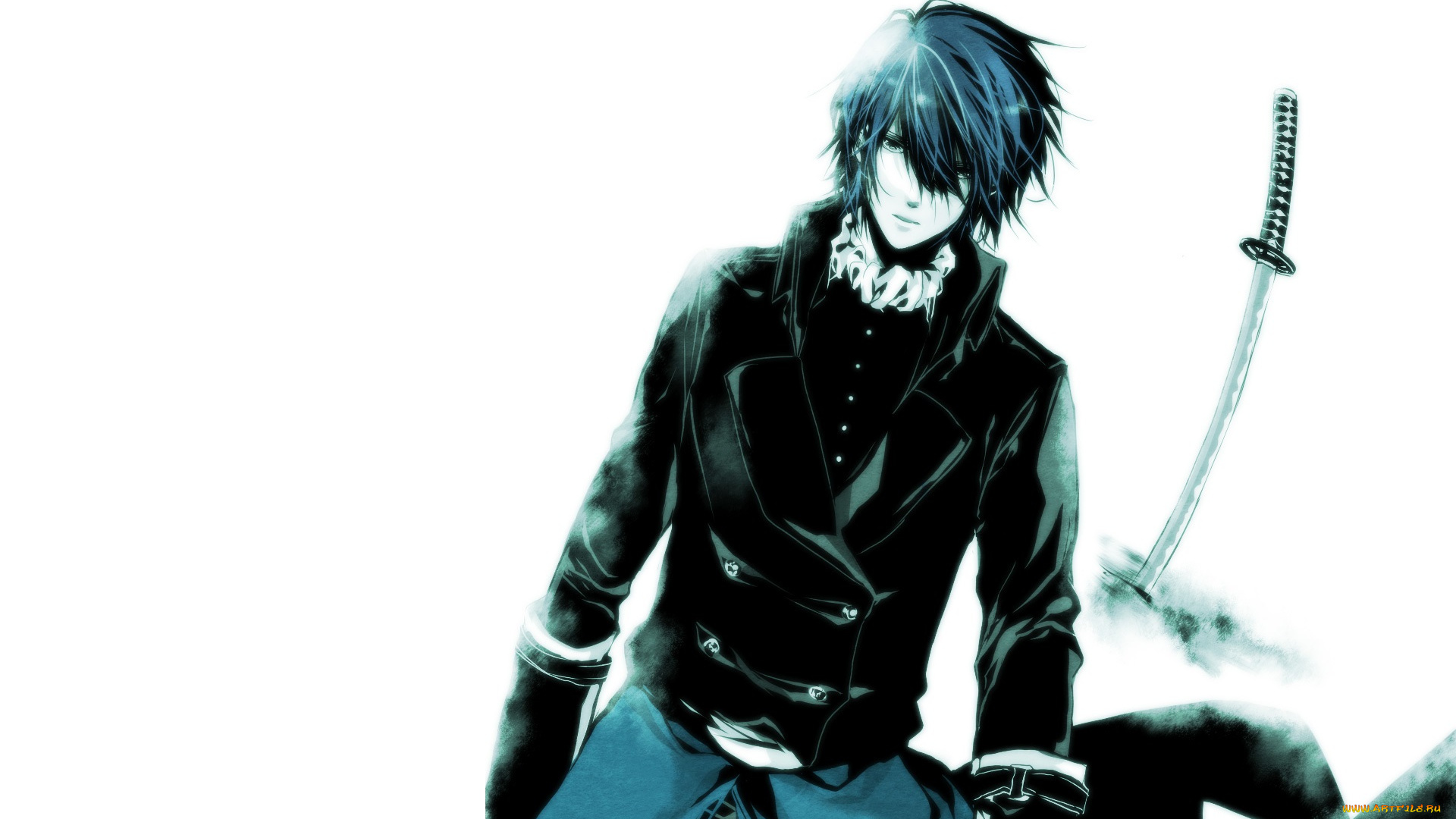 аниме, hakuouki, saitou, hajime