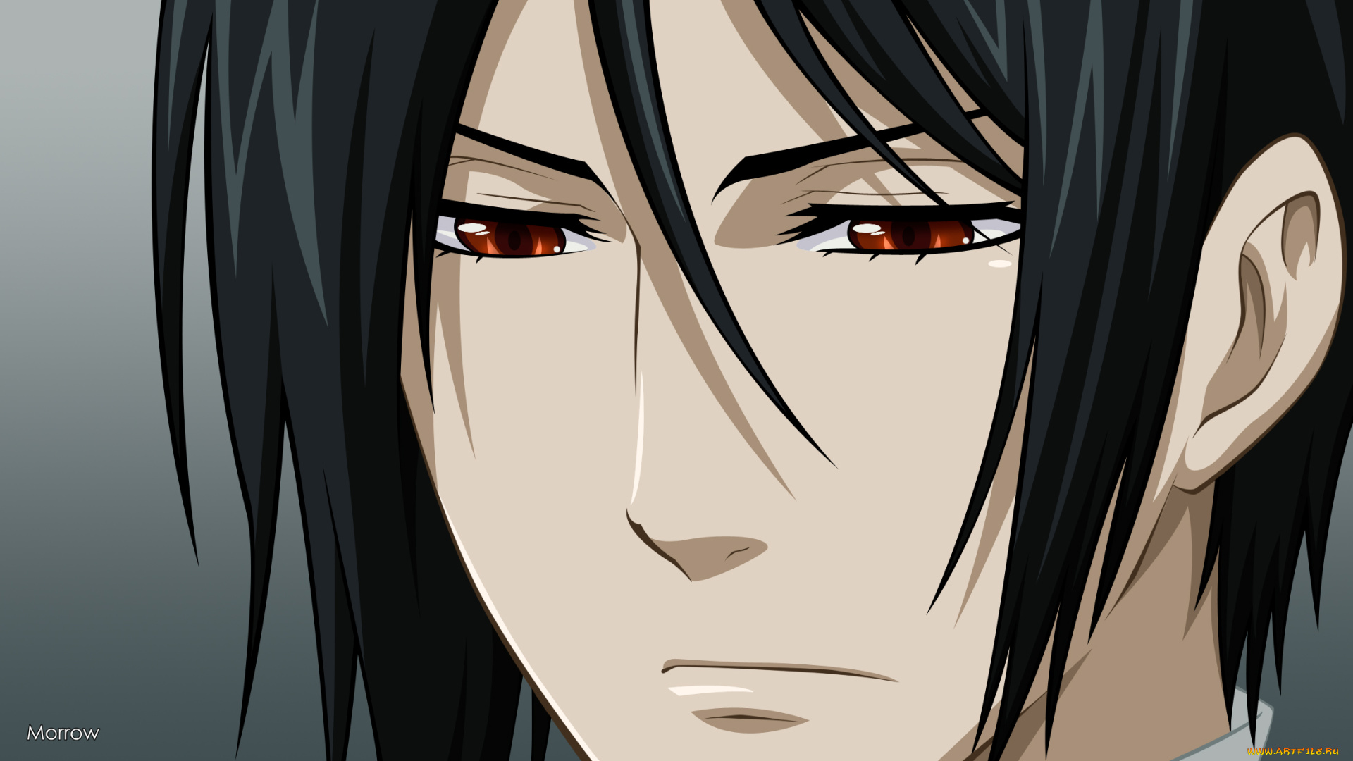аниме, kuroshitsuji, sebastian, michaelis