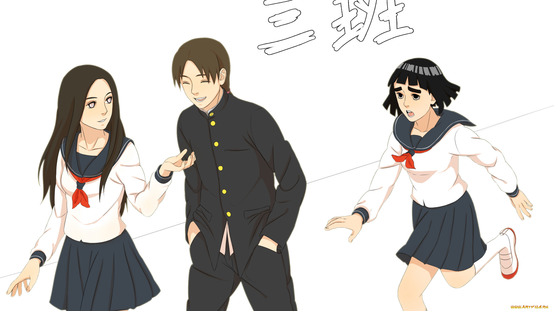 аниме, naruto, team, 9