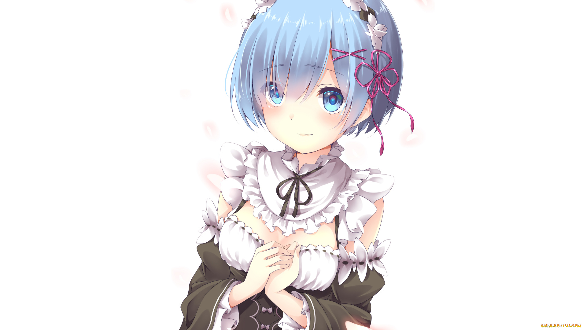 аниме, re, , zero, kara, hajimeru, isekai, seikatsu, рем