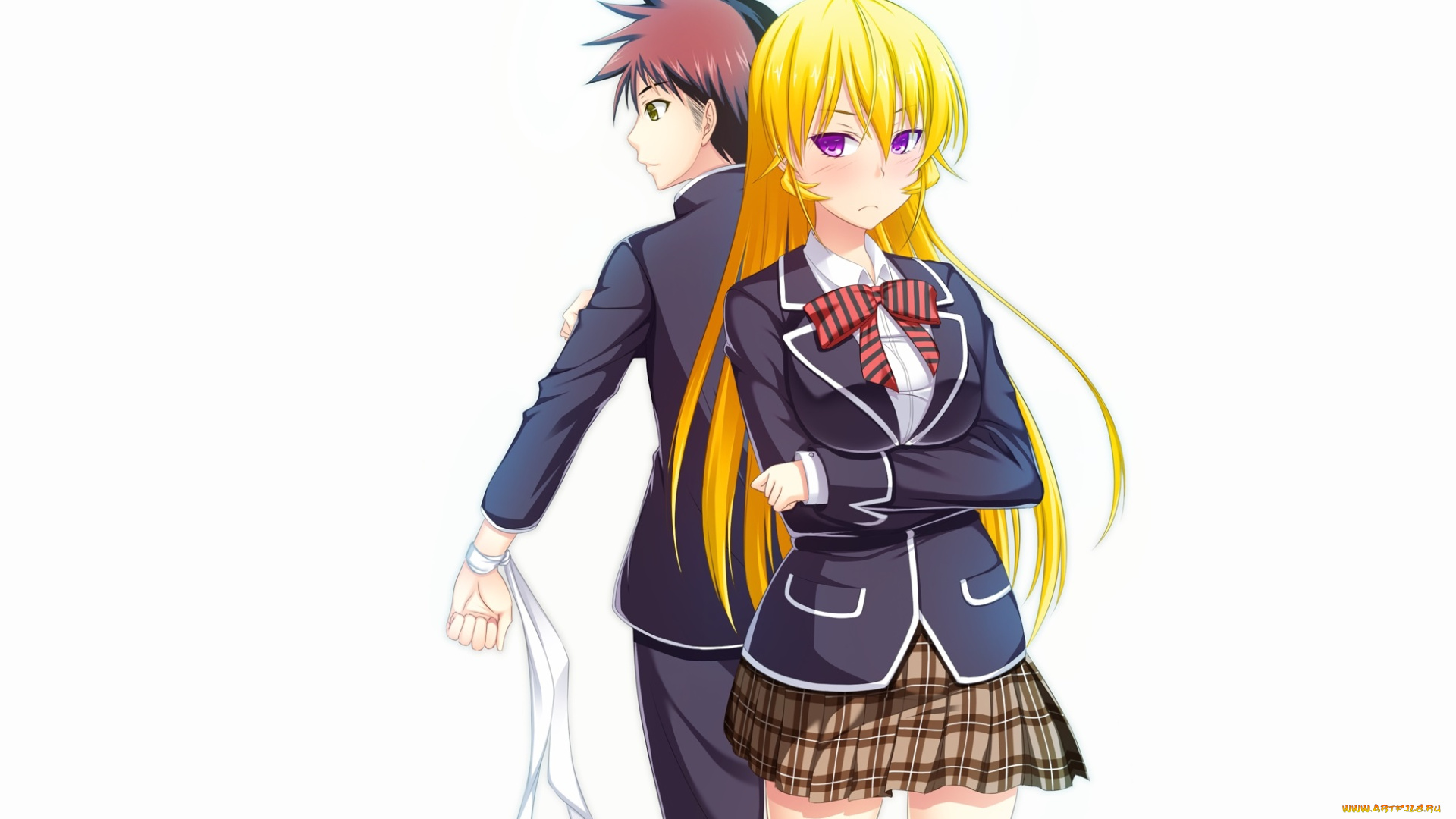 аниме, shokugeki, no, soma, эрина, сома