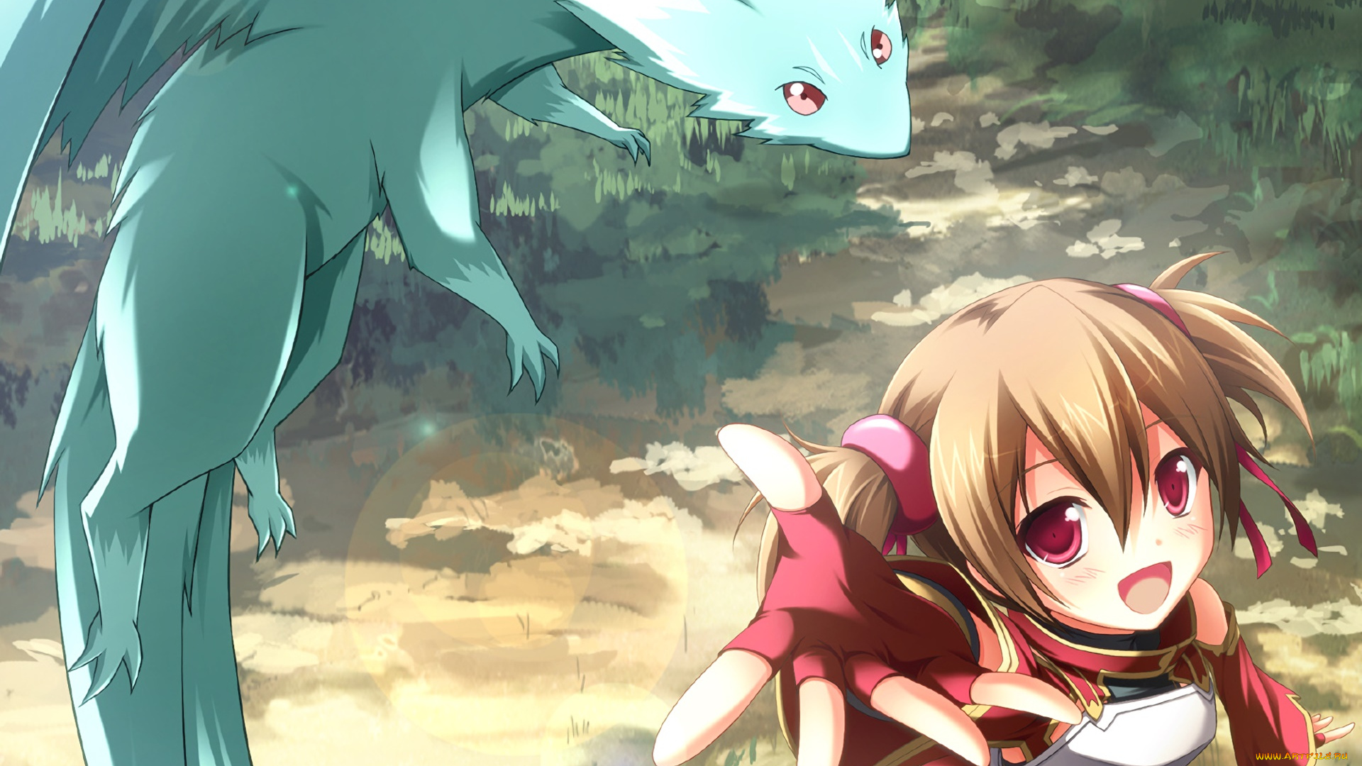 аниме, sword, art, online, девушка, взгляд, фон