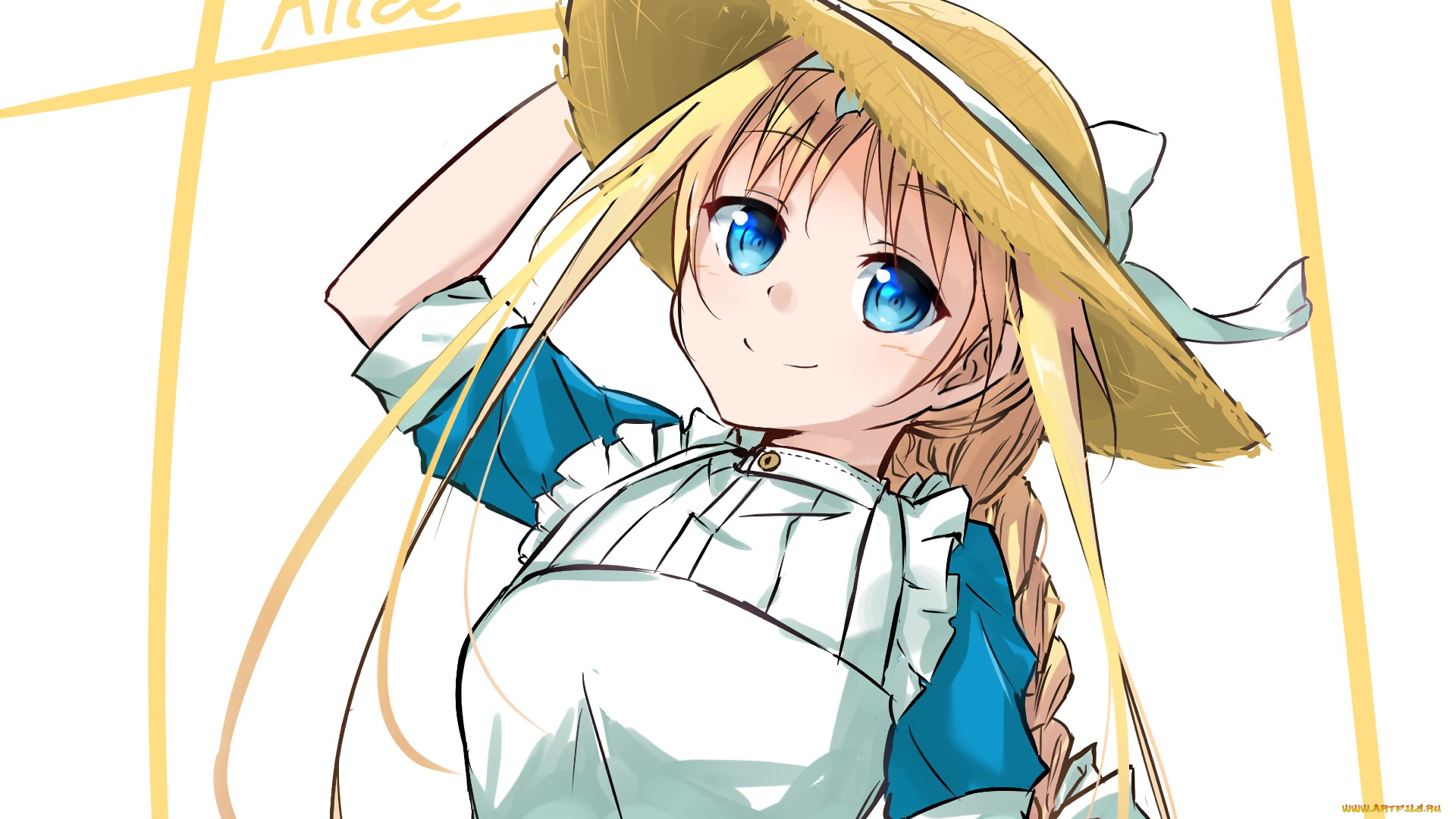 аниме, sword, art, online, взгляд, фон, девушка