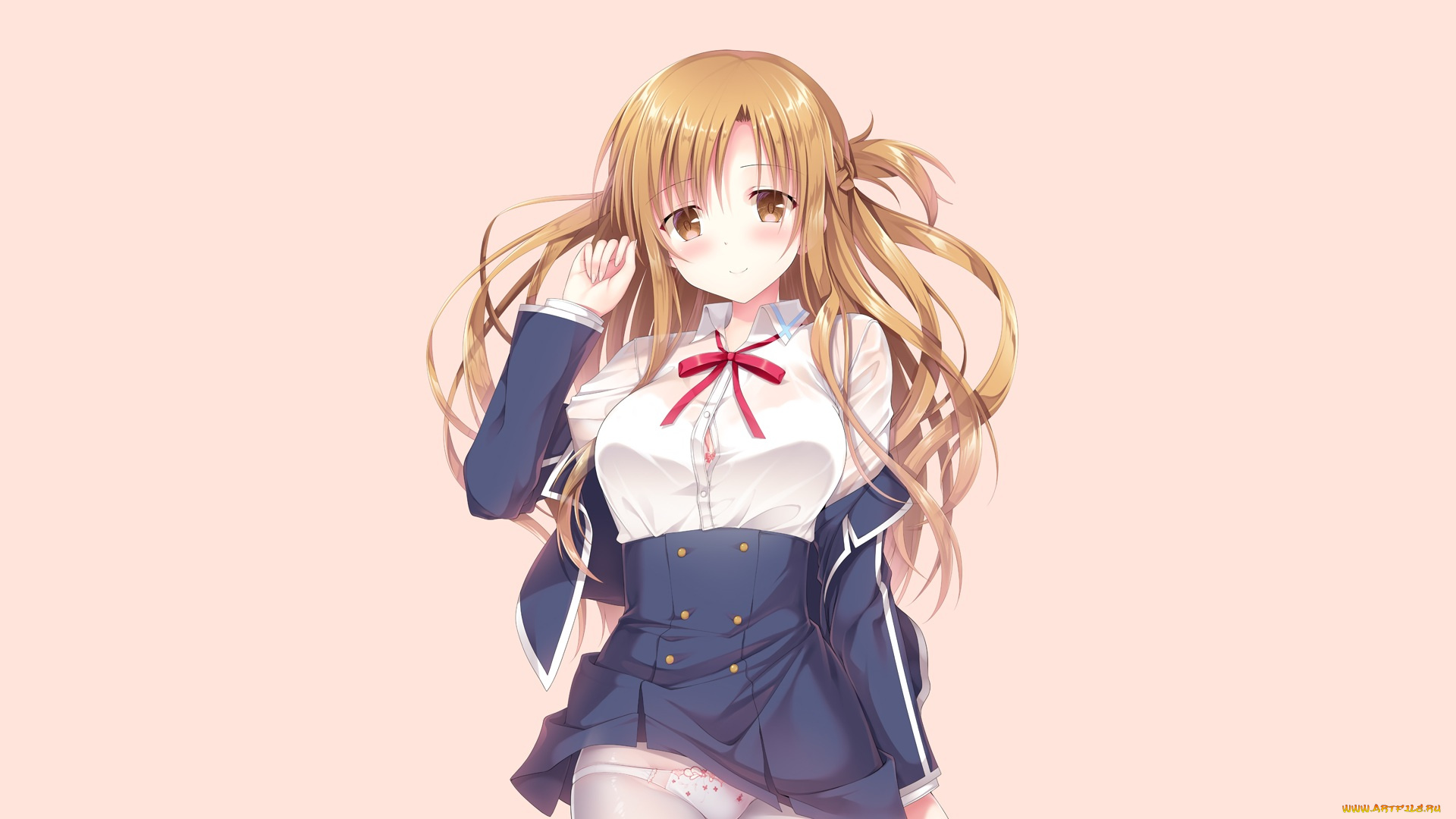 аниме, sword, art, online, yuuki, asuna