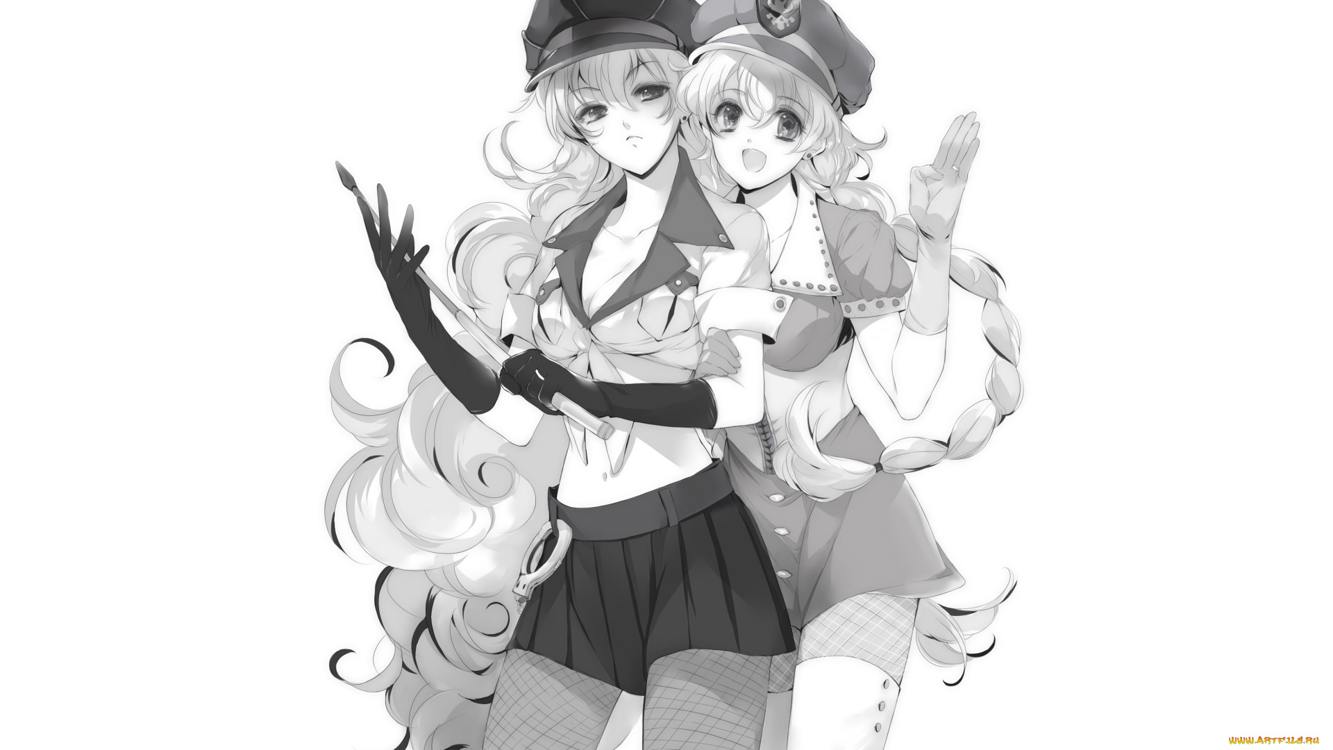 аниме, tengen, toppa, gurren-lagann, девушки