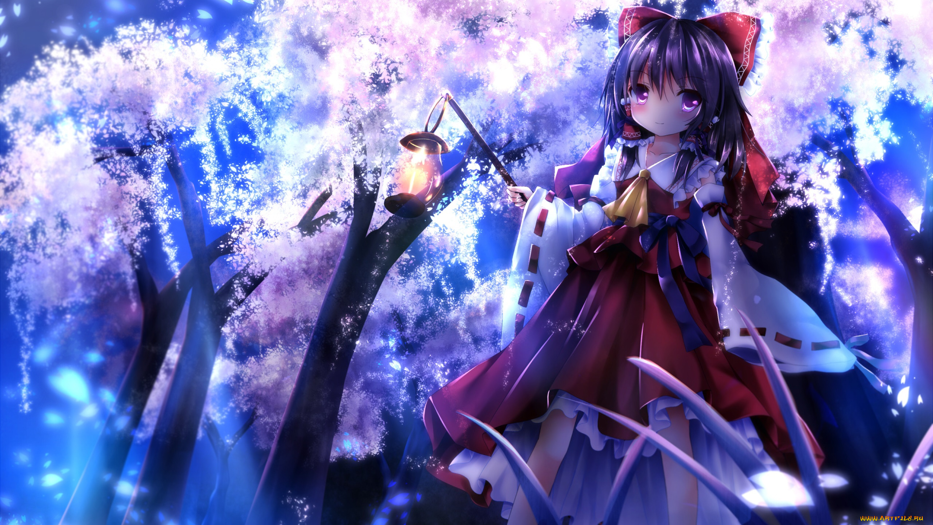 аниме, touhou, hakurei, reimu