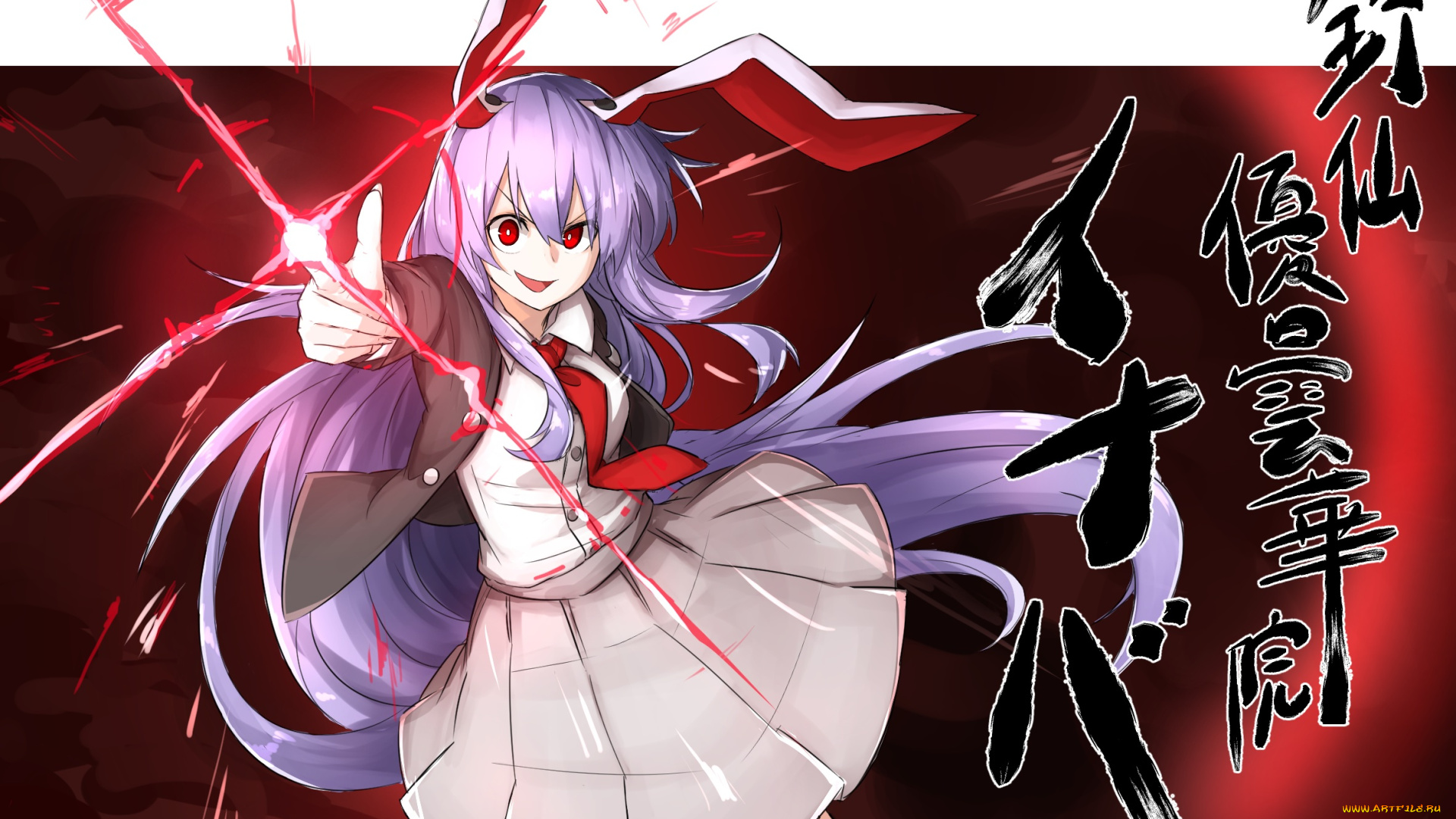 аниме, touhou, reisen, udongein, inaba