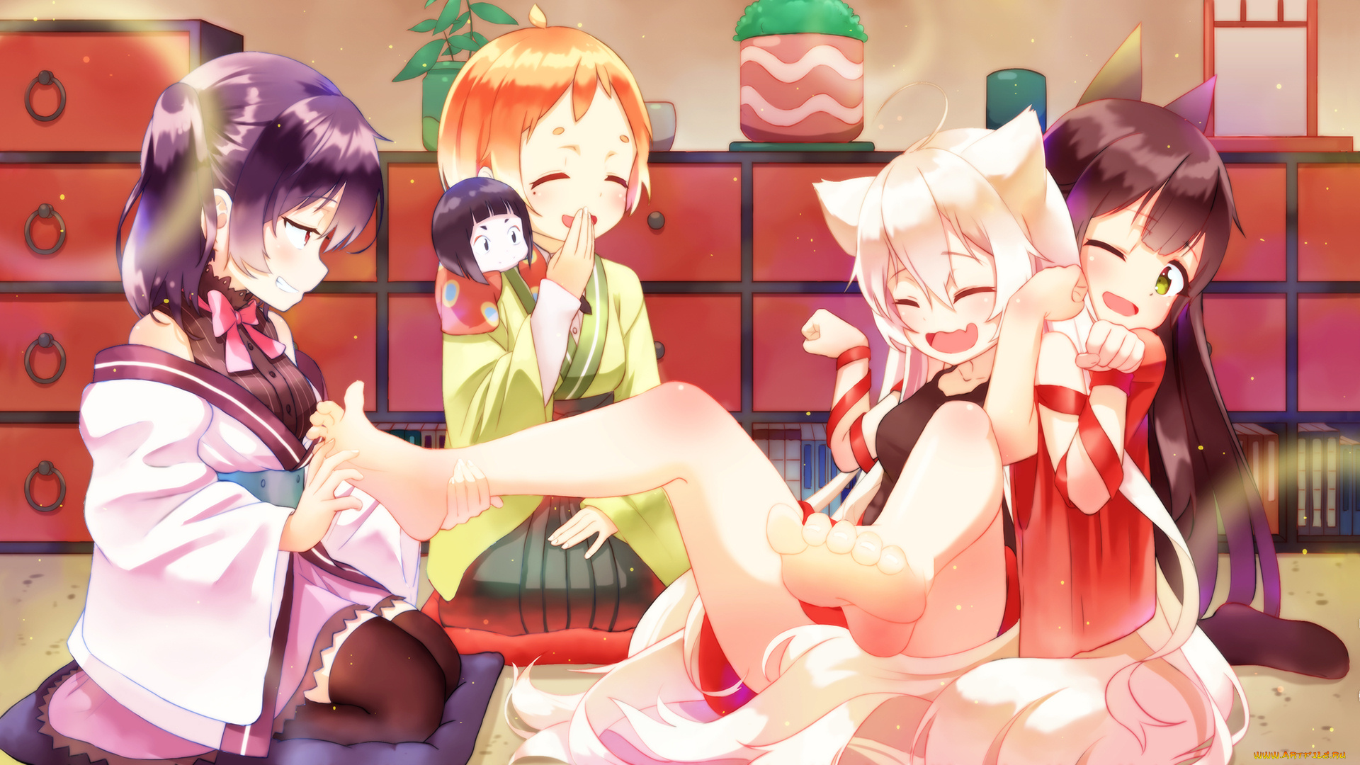 аниме, urara, meirochou, urara, meirochou