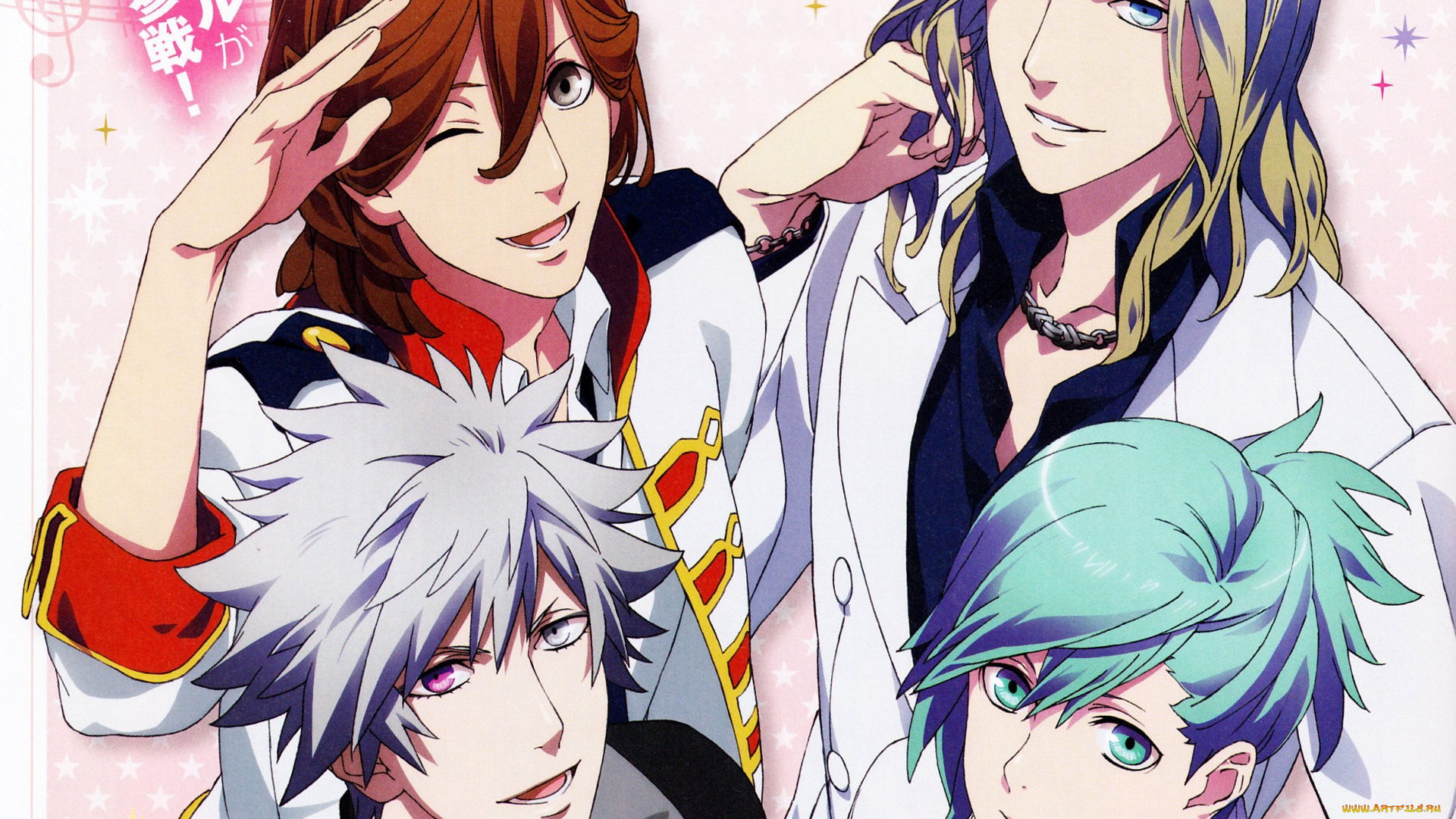 аниме, uta, no, prince-sama, quartet, night