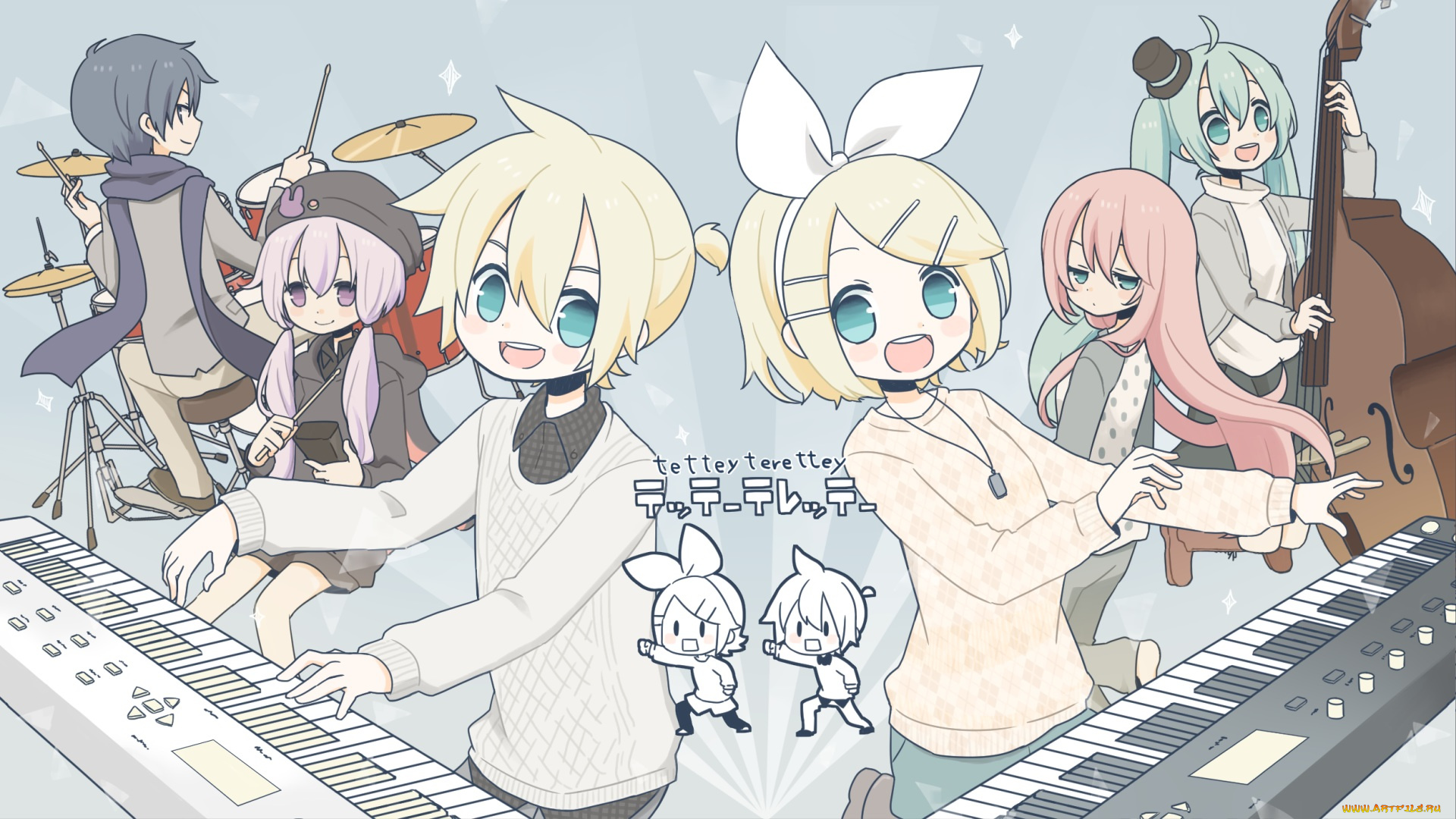 аниме, vocaloid, voiceroid