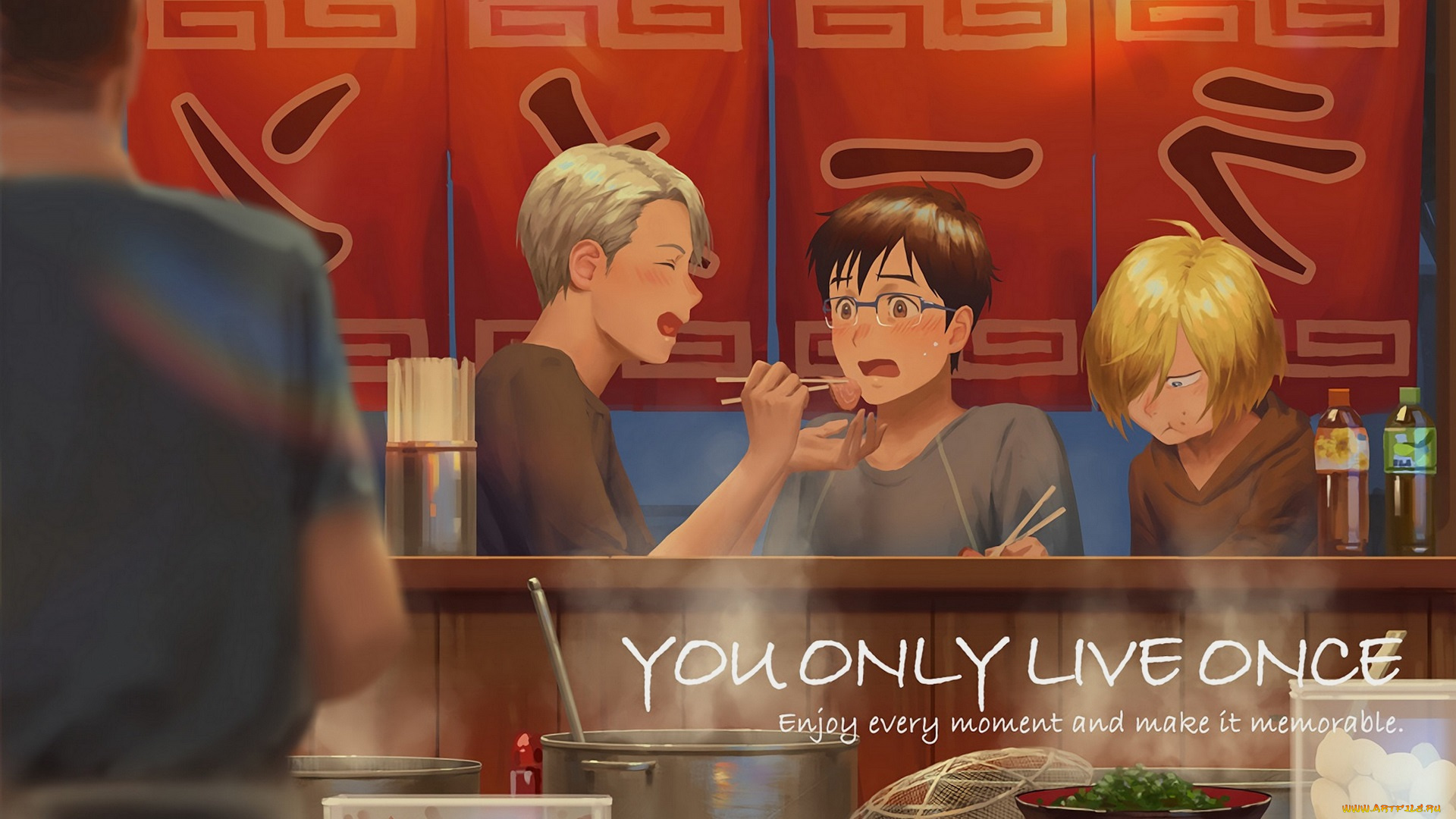 аниме, yuri, on, ice, viktor, nikiforov, katsuki, yuuri, yuri, plisetsky